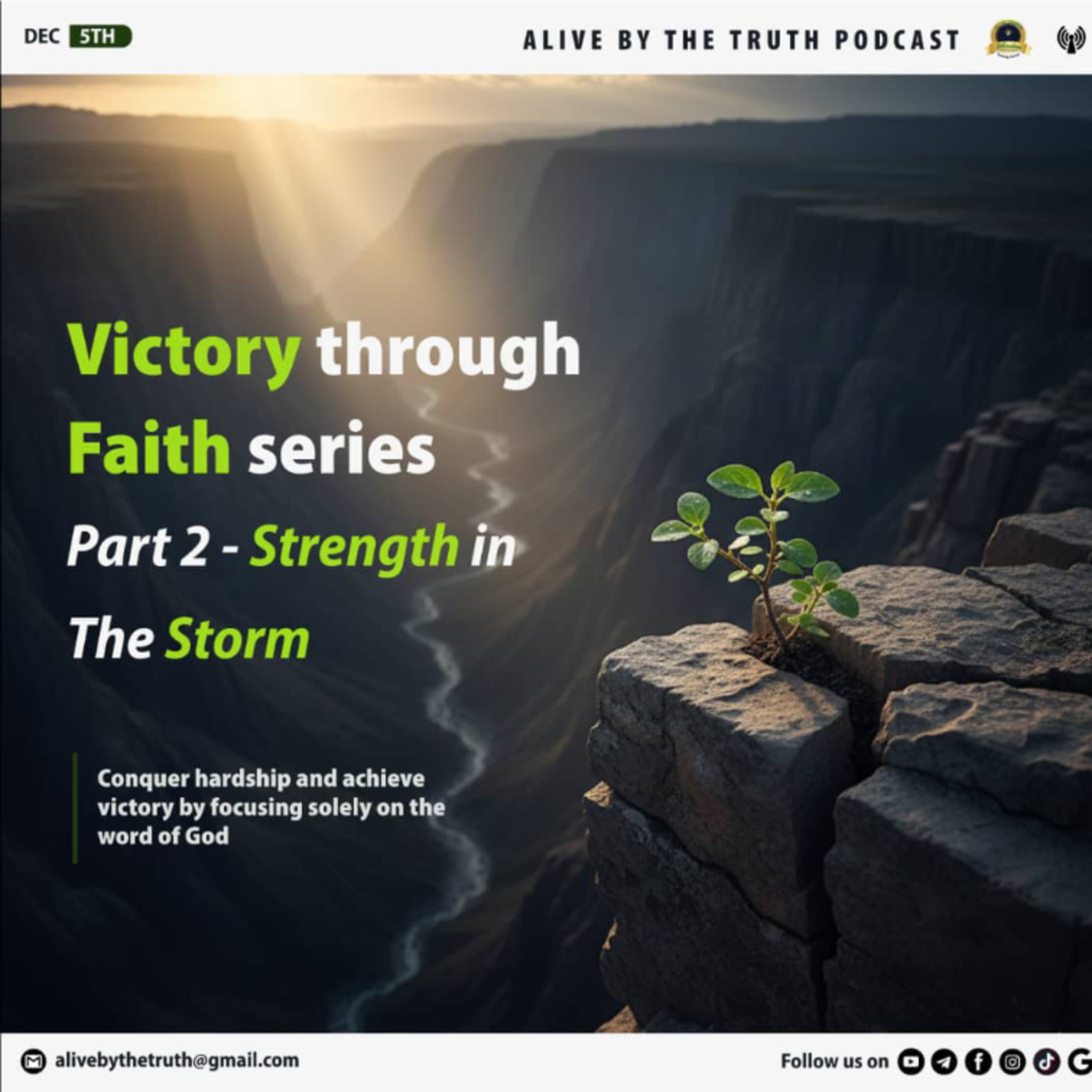 Victory through Faith part 2 episode artwork