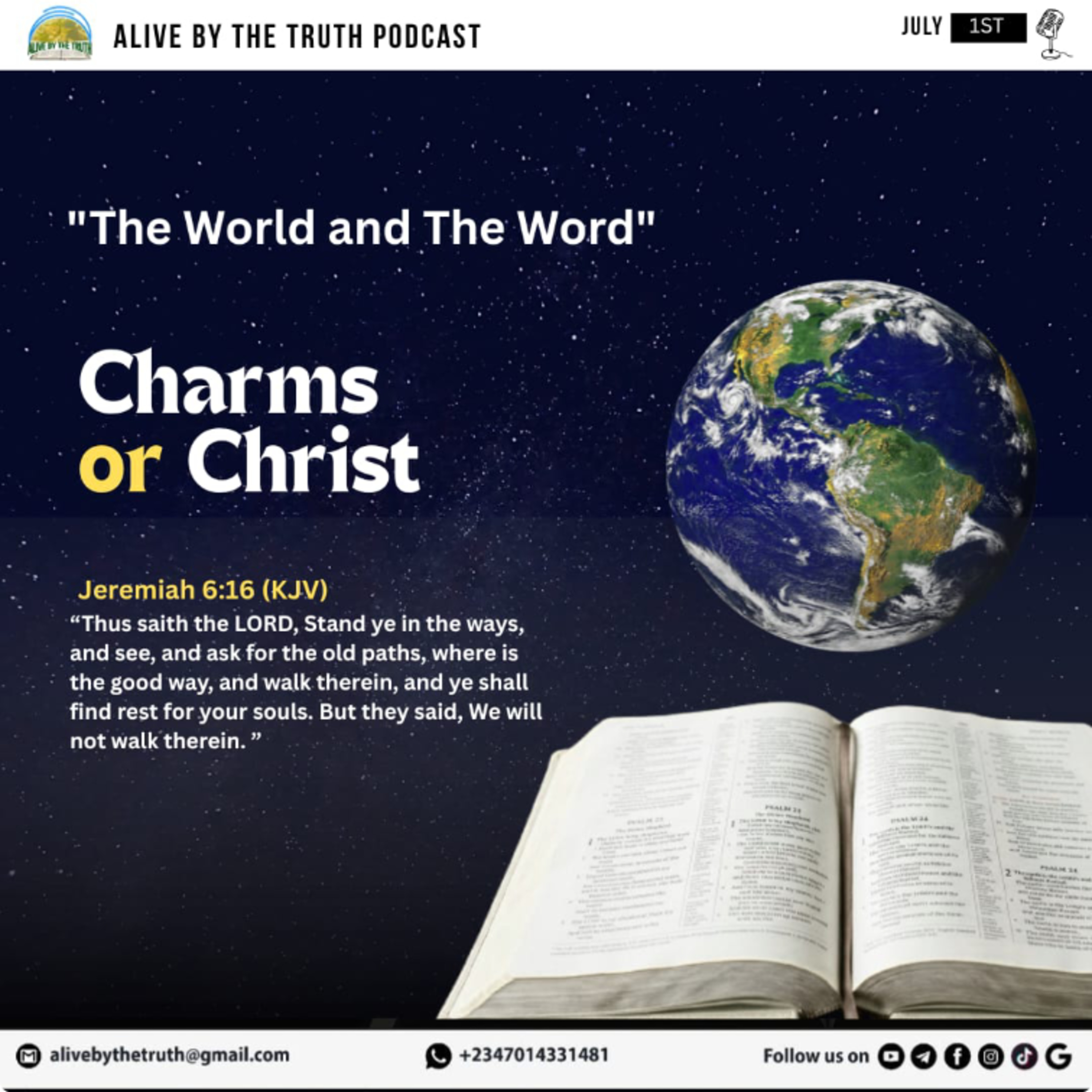 The World and The Word
charms or Christ episode artwork