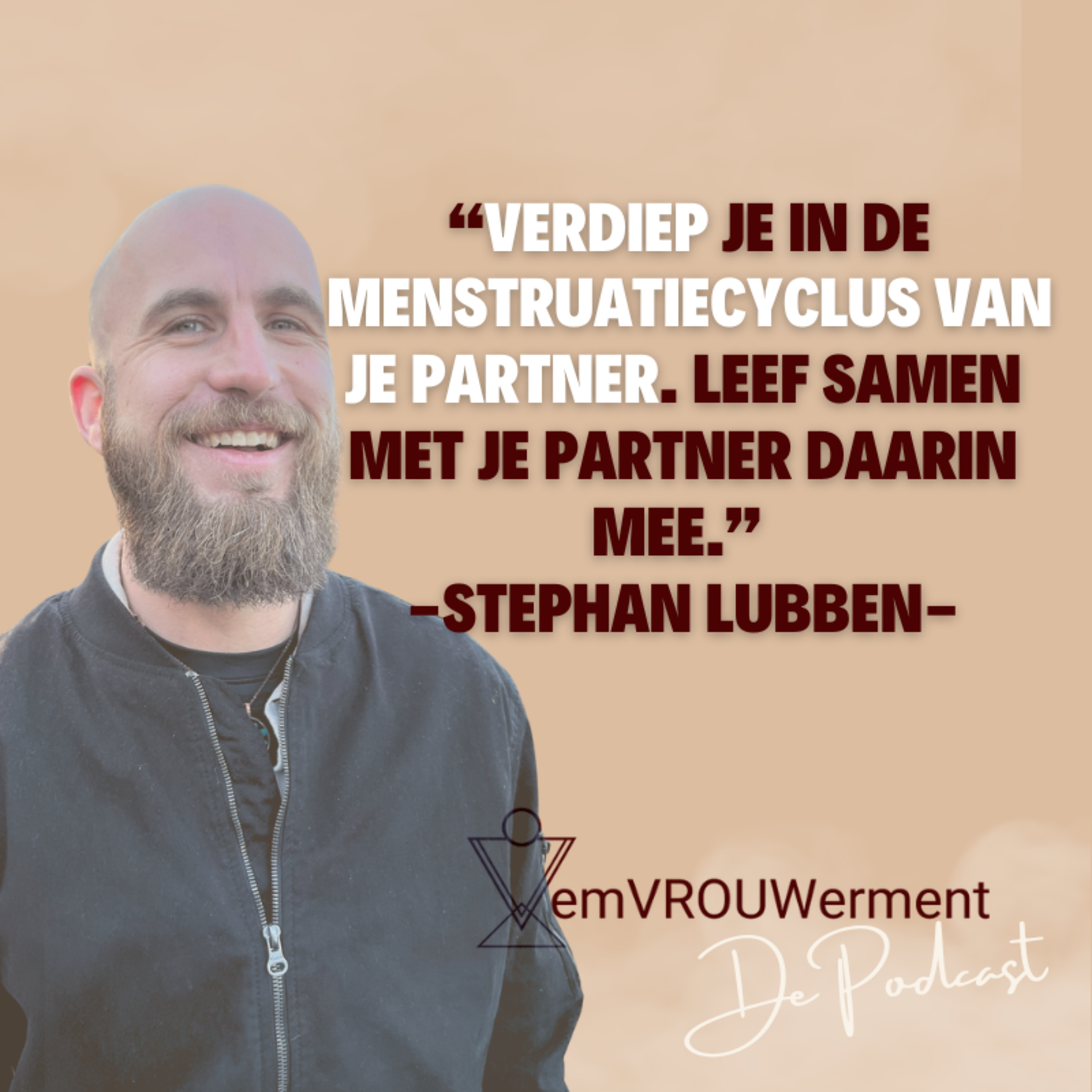 Menstruatiecyclus in de relatie & krampen-stimulatie - In gesprek met mijn partner Stephan Lubben episode artwork