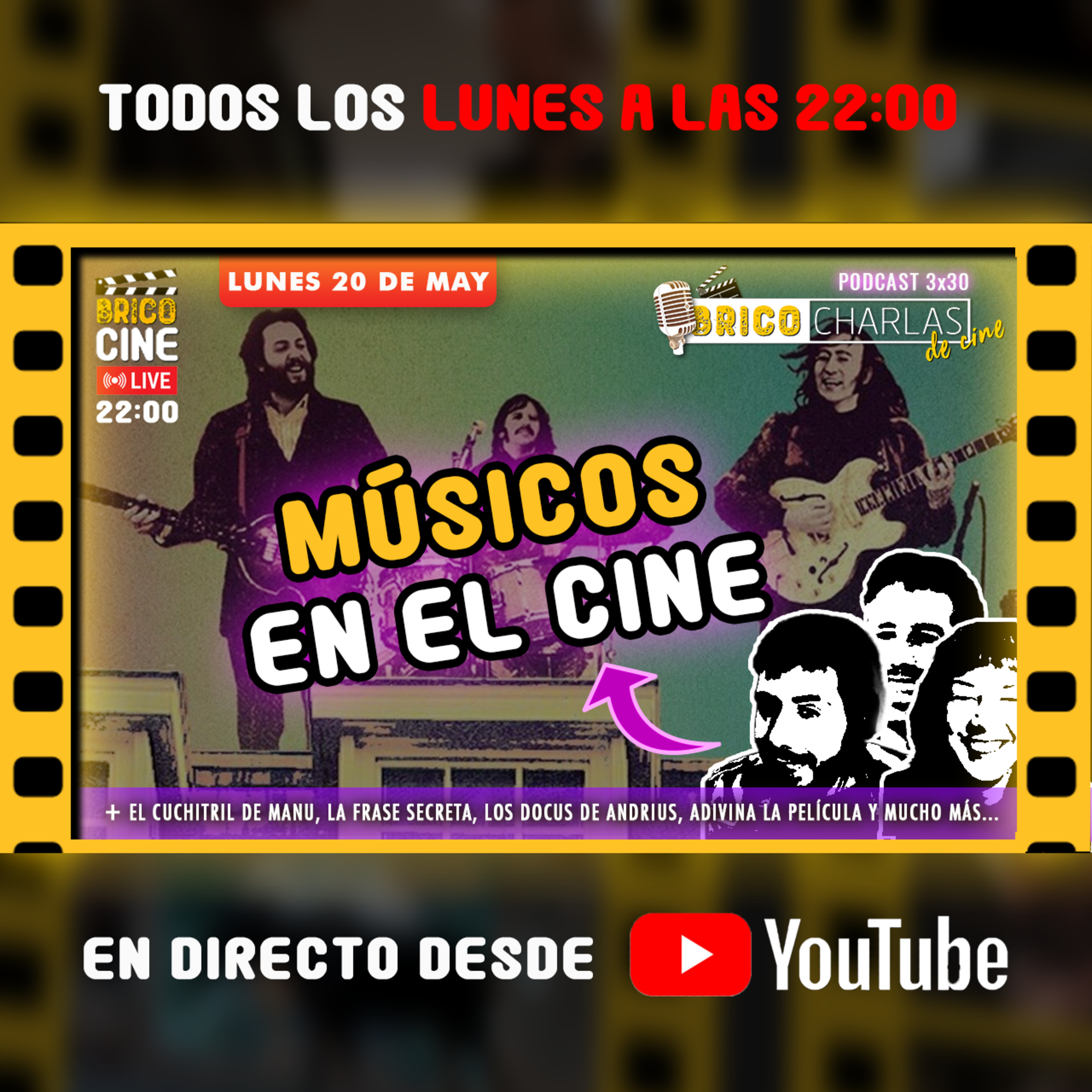 BRICOCHARLAS DE CINE (EL PODCAST DE BRICOCINE)