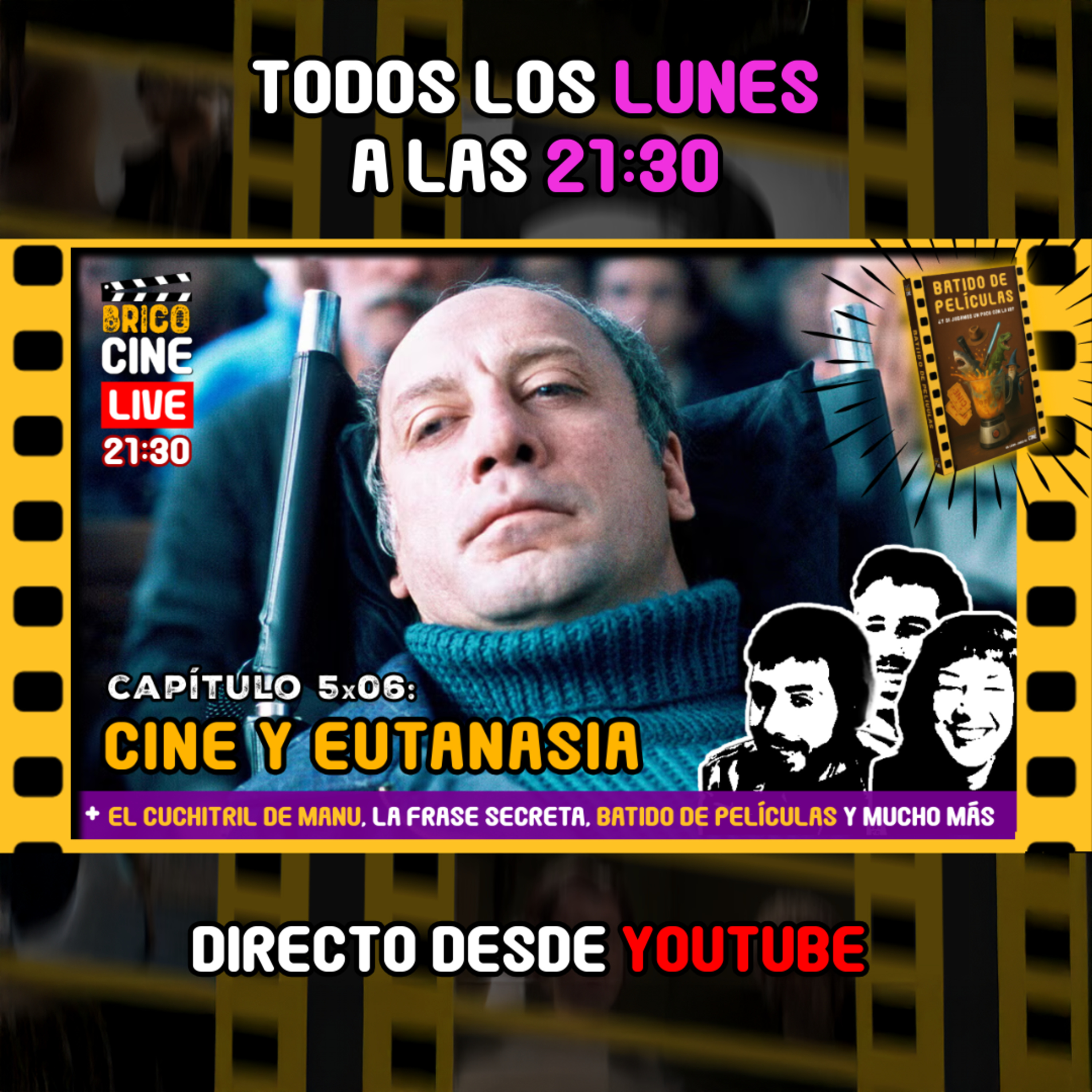 Portada de BRICOCHARLAS DE CINE (EL PODCAST DE BRICOCINE)