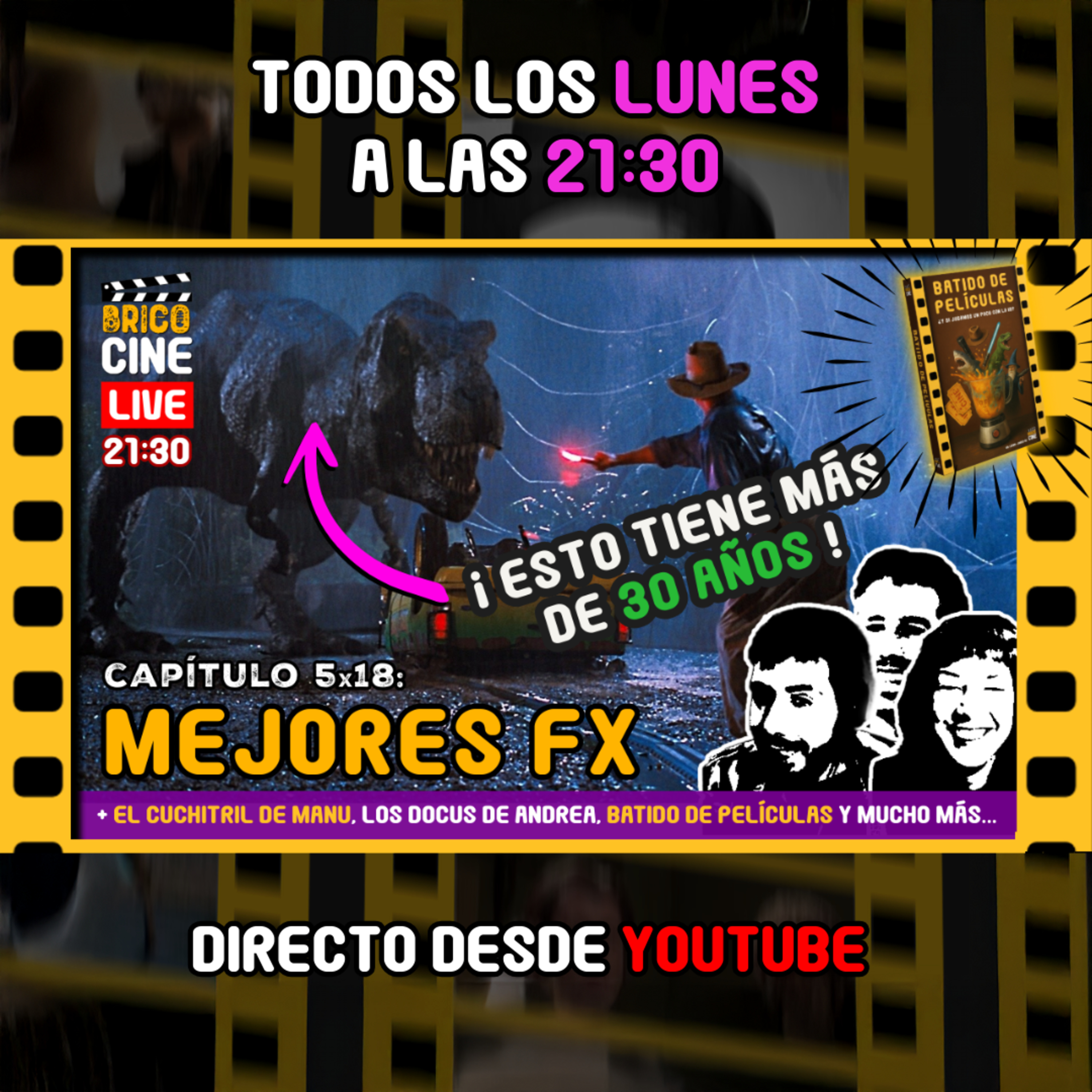 Portada de BRICOCHARLAS DE CINE (EL PODCAST DE BRICOCINE)