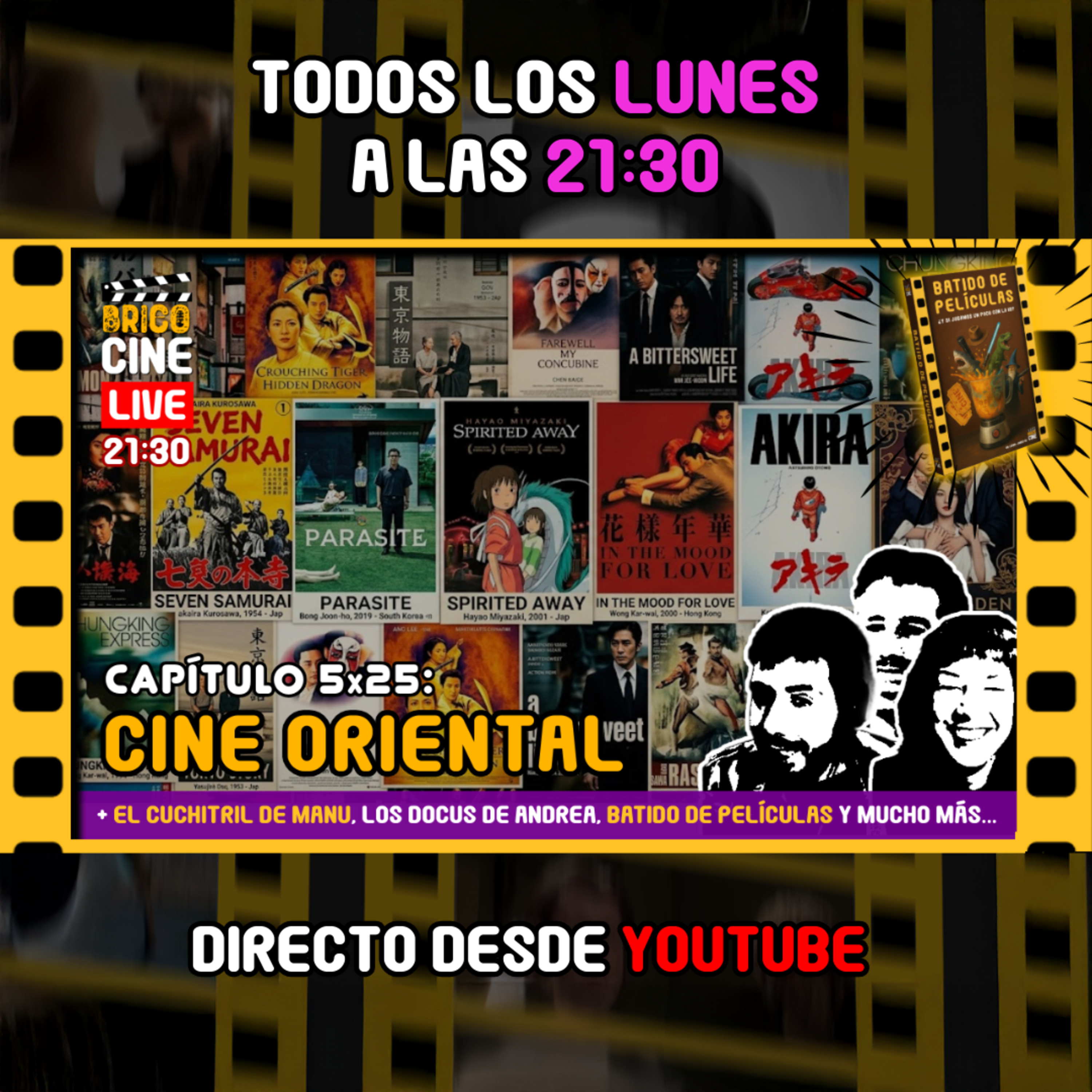 Portada de BRICOCHARLAS DE CINE (EL PODCAST DE BRICOCINE)