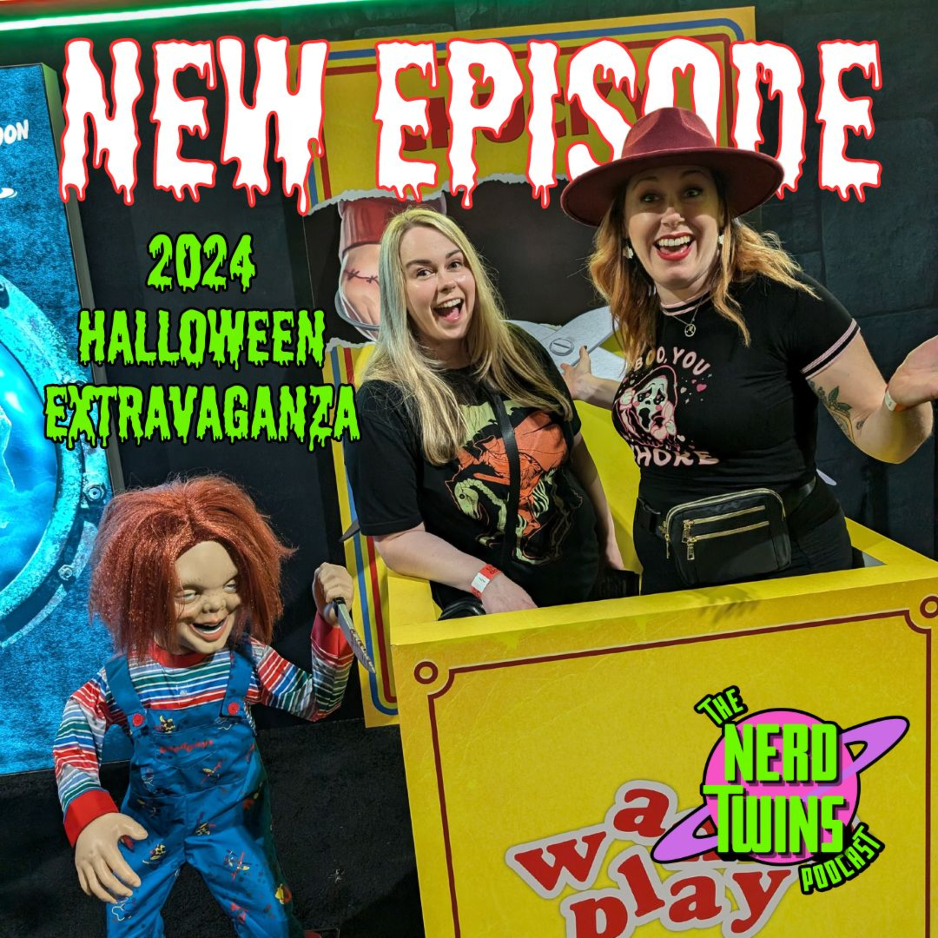 The Nerd Twins Halloween Extravaganza 2024 episode artwork