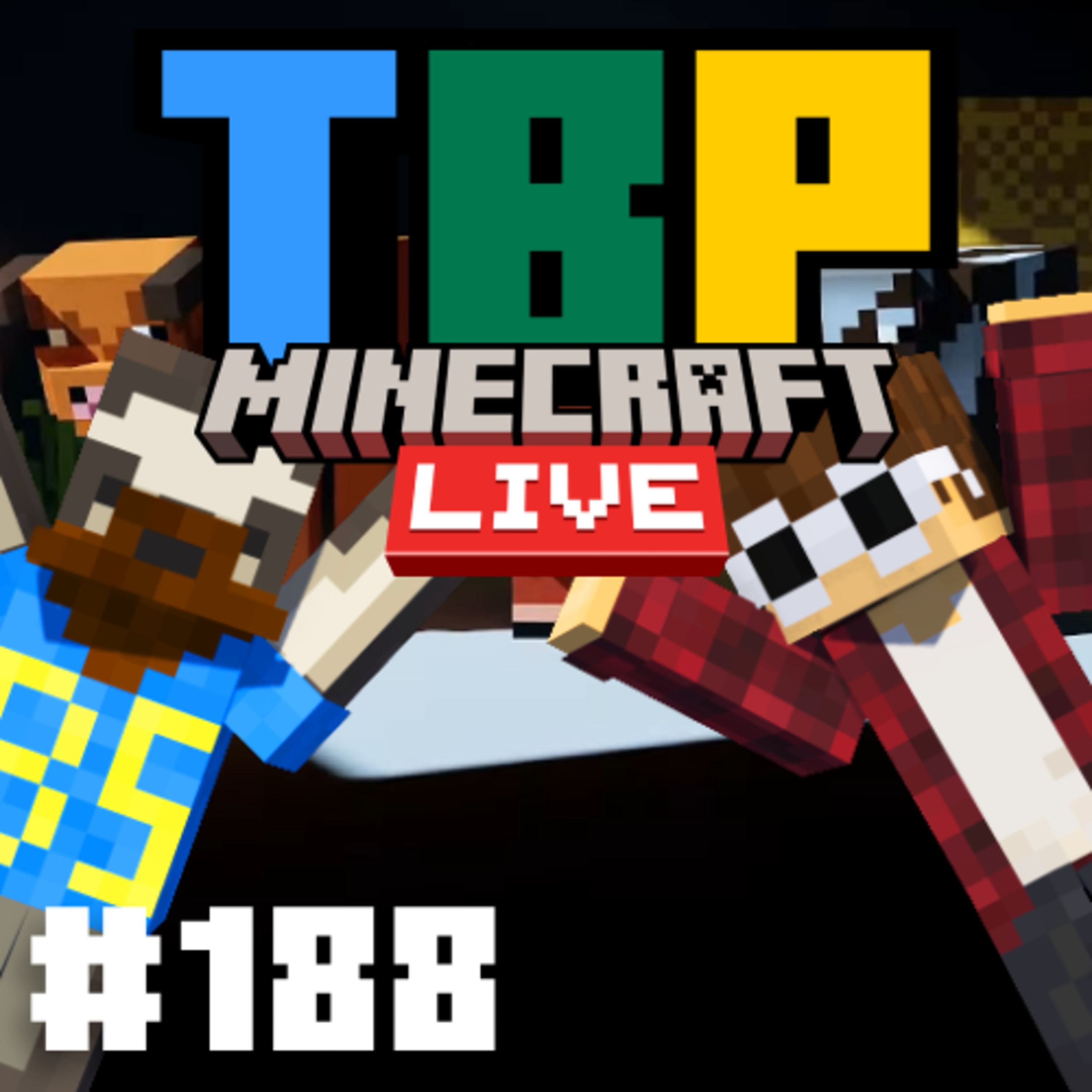 The Block Party Podcast 188| 🥳Minecraft LIVE🙌 | A Minecraft Podcast episode artwork