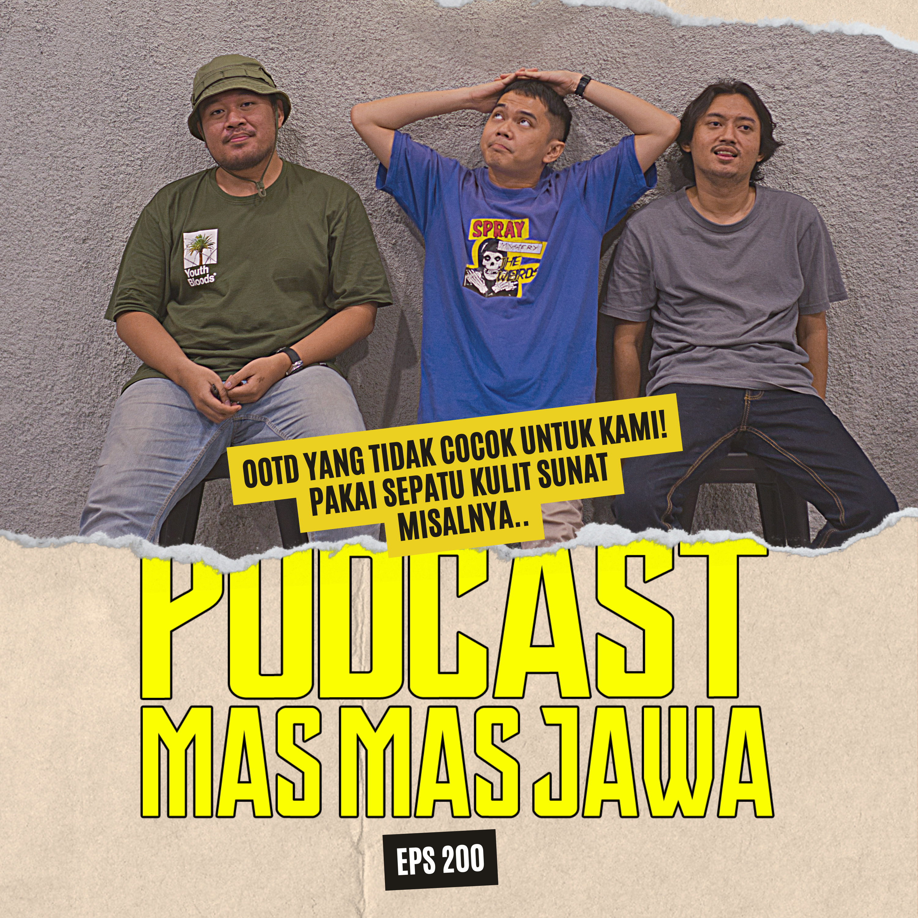S10E11 : OOTD yang tidak cocok untuk kami! pakai sepatu kulit sunat misalnya.. episode artwork