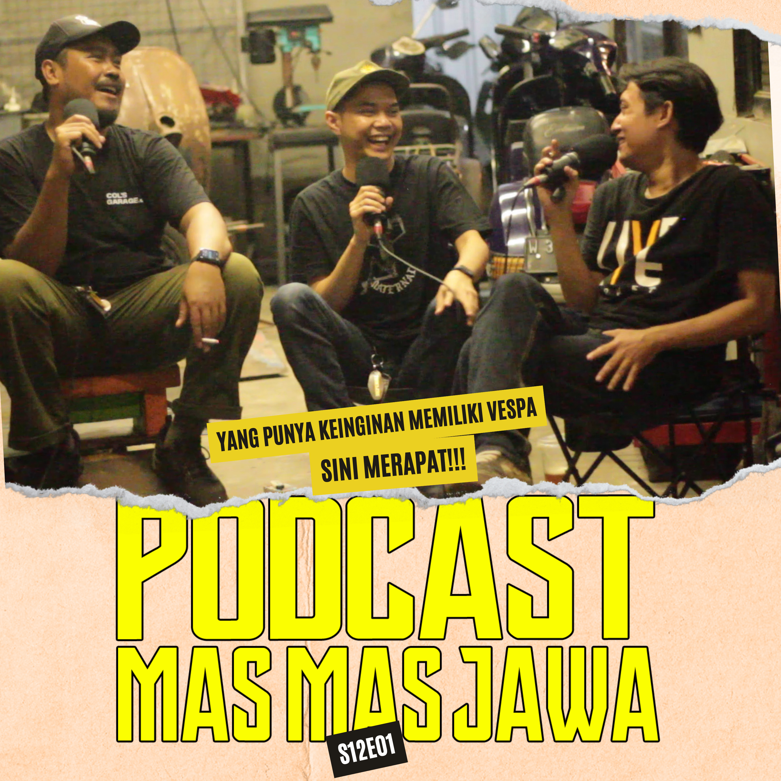 S12E01 : yang punya keinginan memiliki vespa, sini merapat!!! ( ft. yanto kobra ) episode artwork
