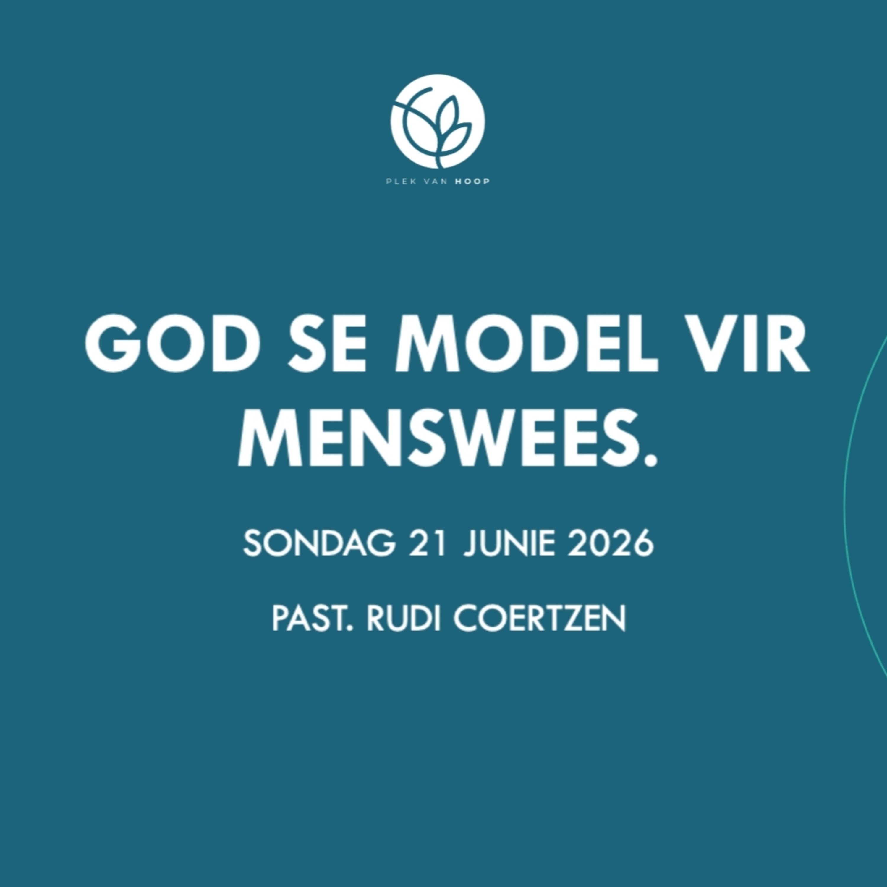 God Se Model Vir Menswees | Rudi Coertzen episode artwork