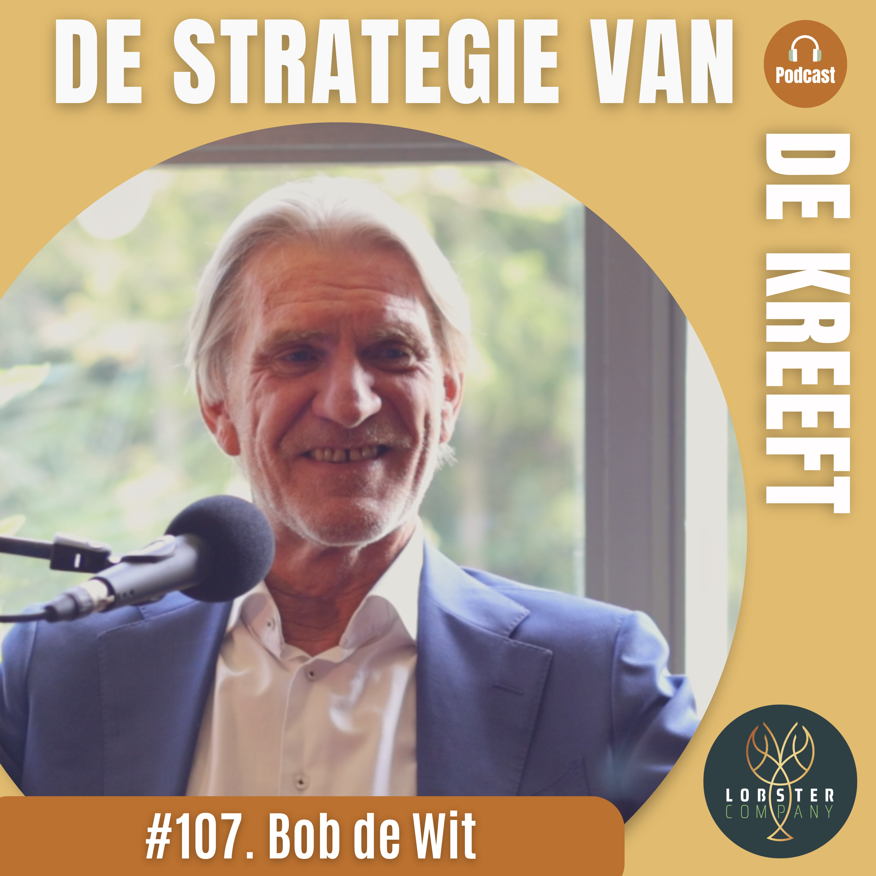 #107 Bob de Wit | AI wordt slimmer dan de mens. Wat blijft er dan van ons over?  episode artwork