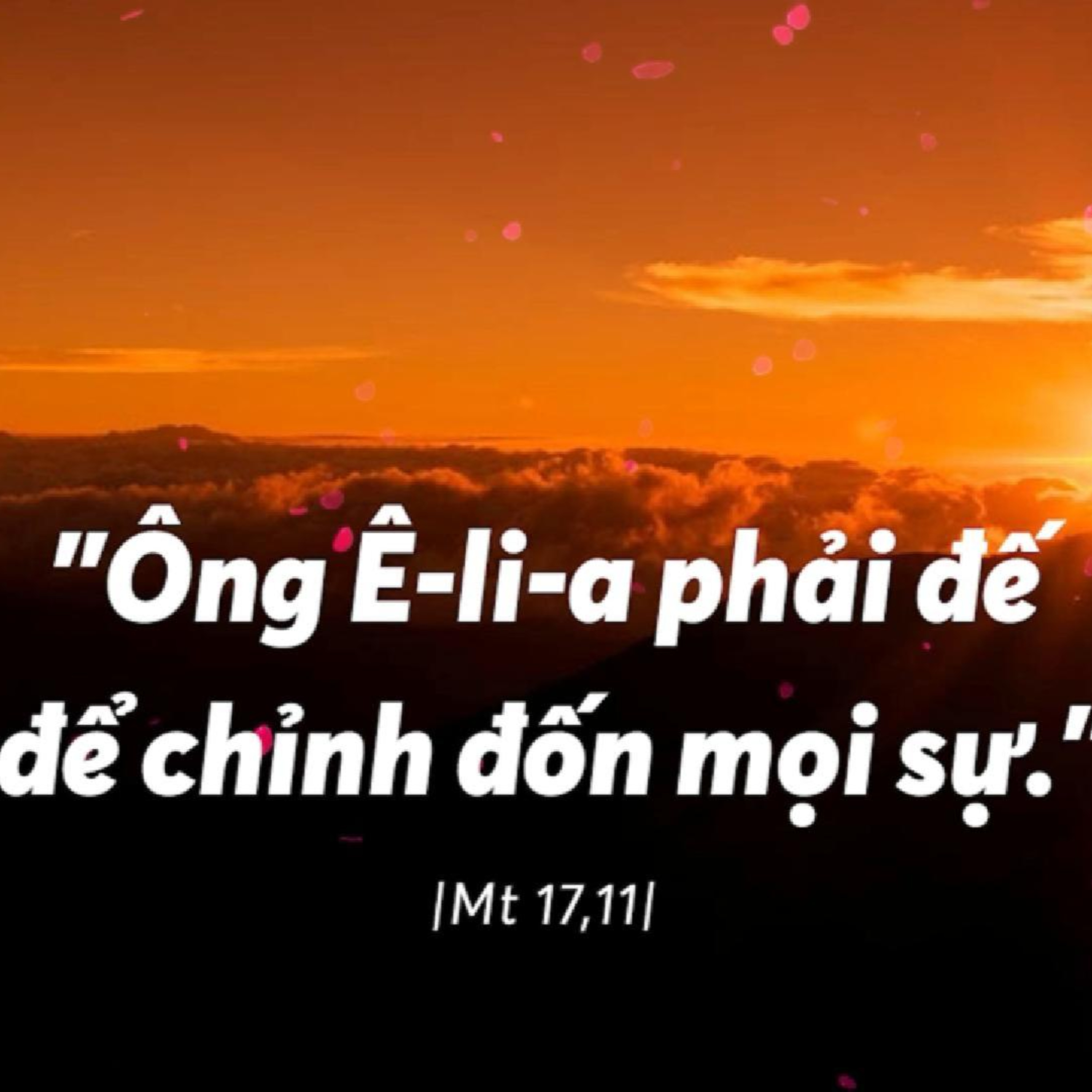 ÊLIA ĐÃ ĐẾN RỒI | MANNA (Thứ Bảy Tuần 2 Mùa Vọng - Mt 17,10-13)