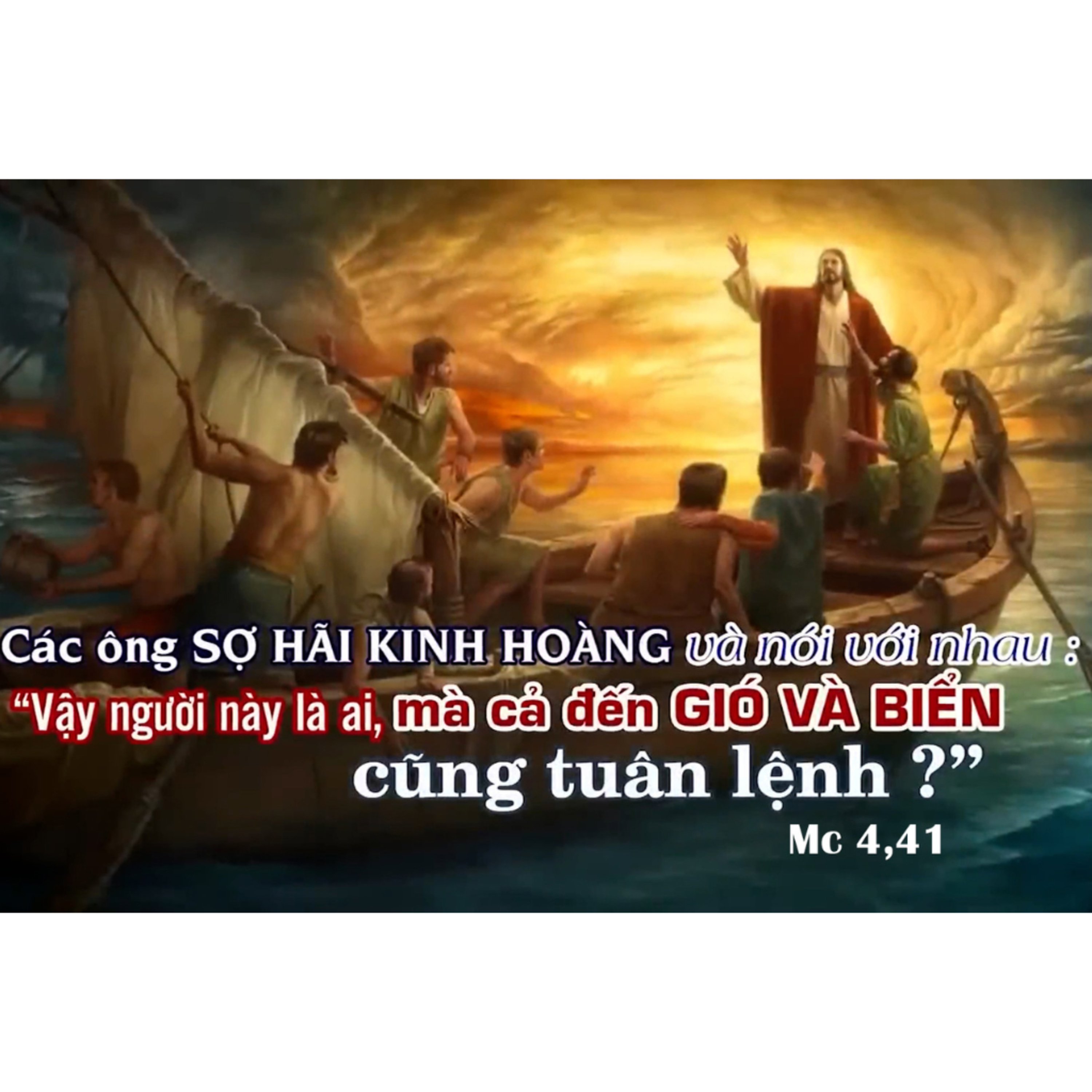 TẠI SAO ANH EM SỢ? (Thứ Bảy Tuần 3 Thường niên - Mc 4,35-41)