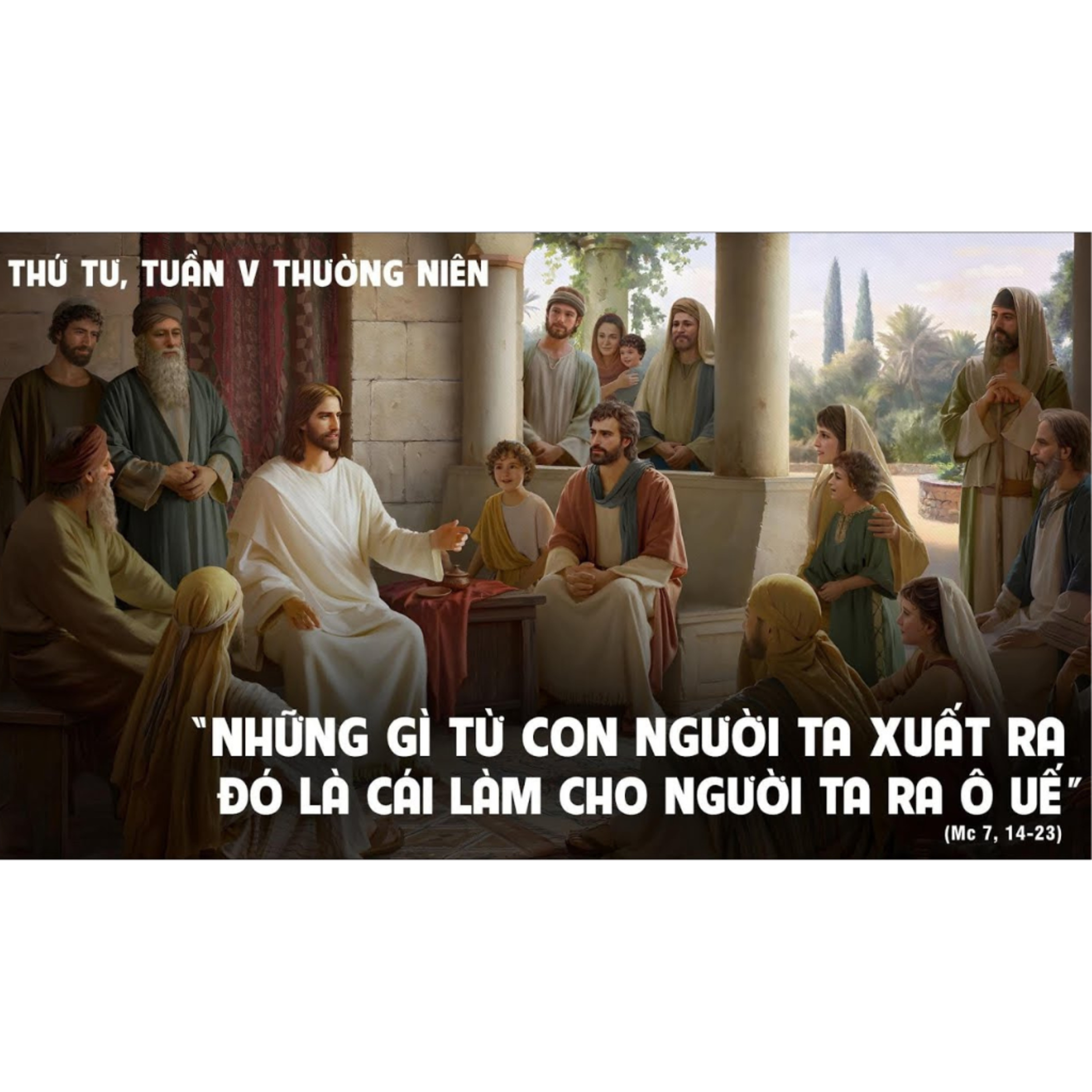 TỪ TRÁI TIM CON NGƯỜI | MANNA (Thứ Tư Tuần 5 Thường niên - Mc 7,14-23)