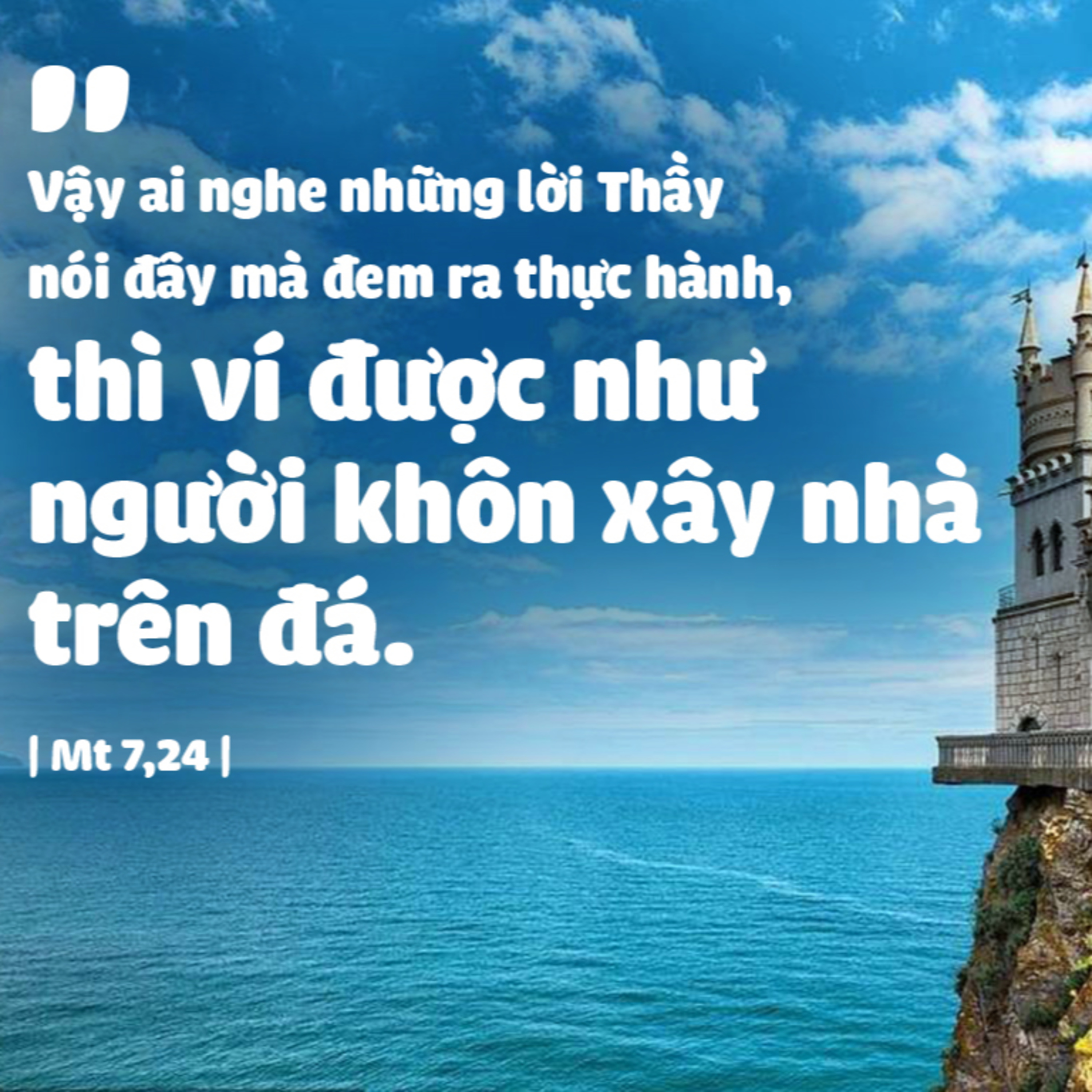 Manna: Xây trên nền đá (Thứ Năm Tuần 12 Thường niên - Mt 7,21-29) episode artwork