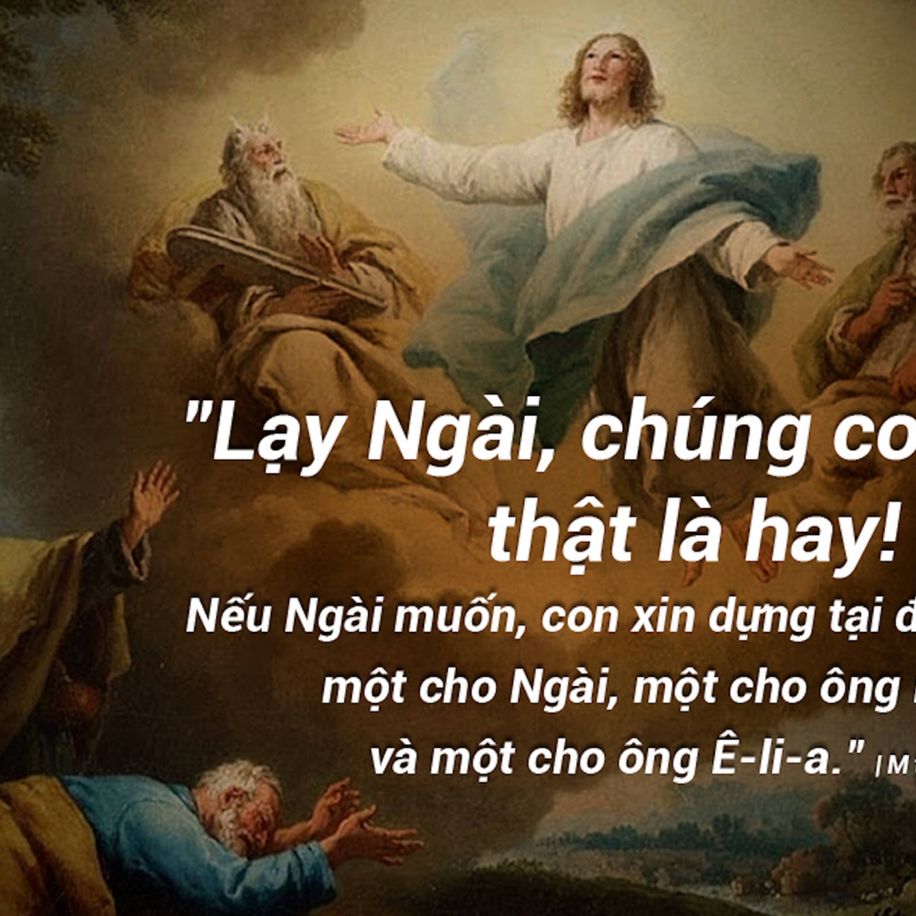 Manna: Hãy vâng nghe lời Người (Lễ Chúa Hiển Dung, năm A, Mt 17, 1-9) episode artwork