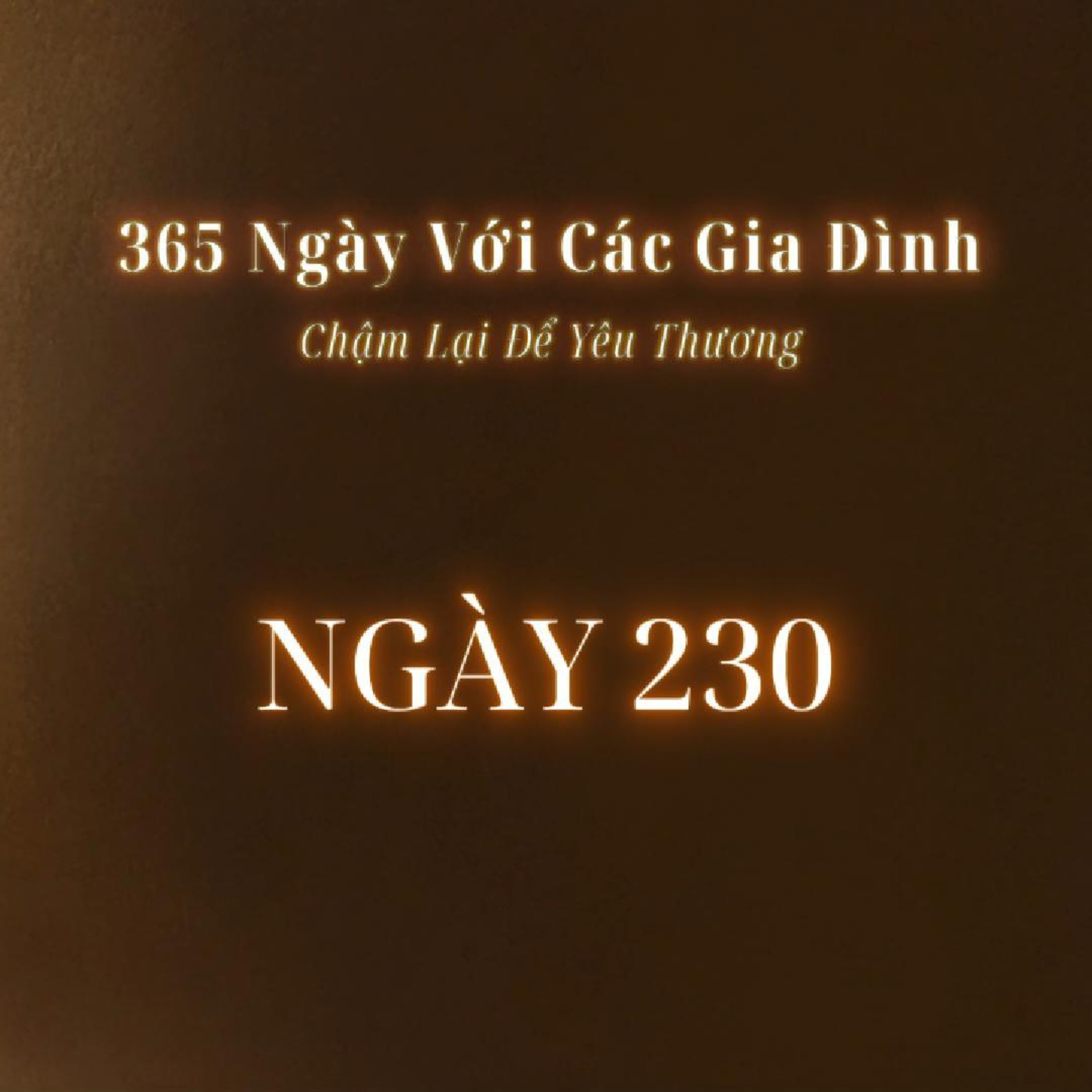 Ngày 230 | 365 NGÀY VỚI CÁC GIA ĐÌNH episode artwork