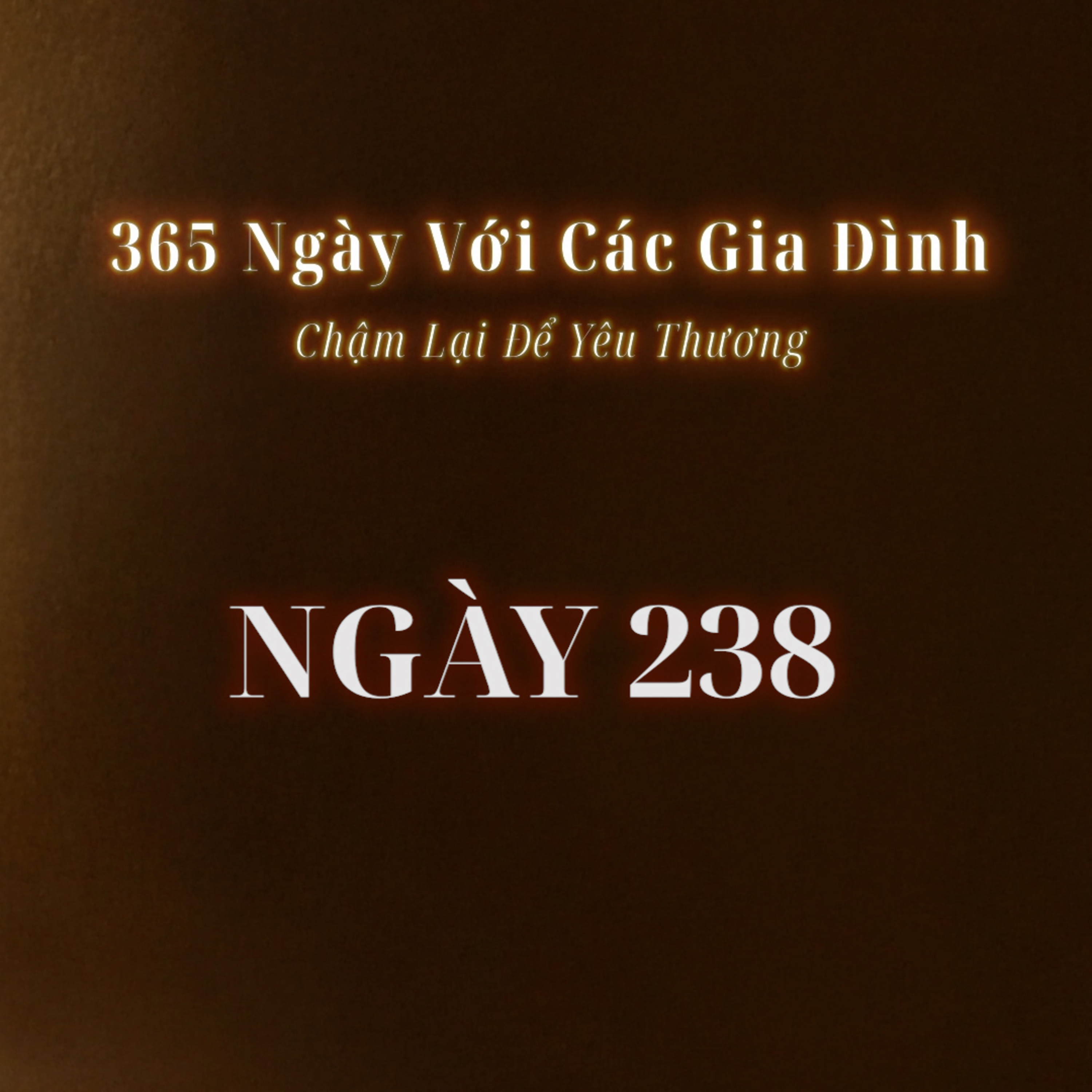 Ngày 238 | 365 NGÀY VỚI CÁC GIA ĐÌNH
