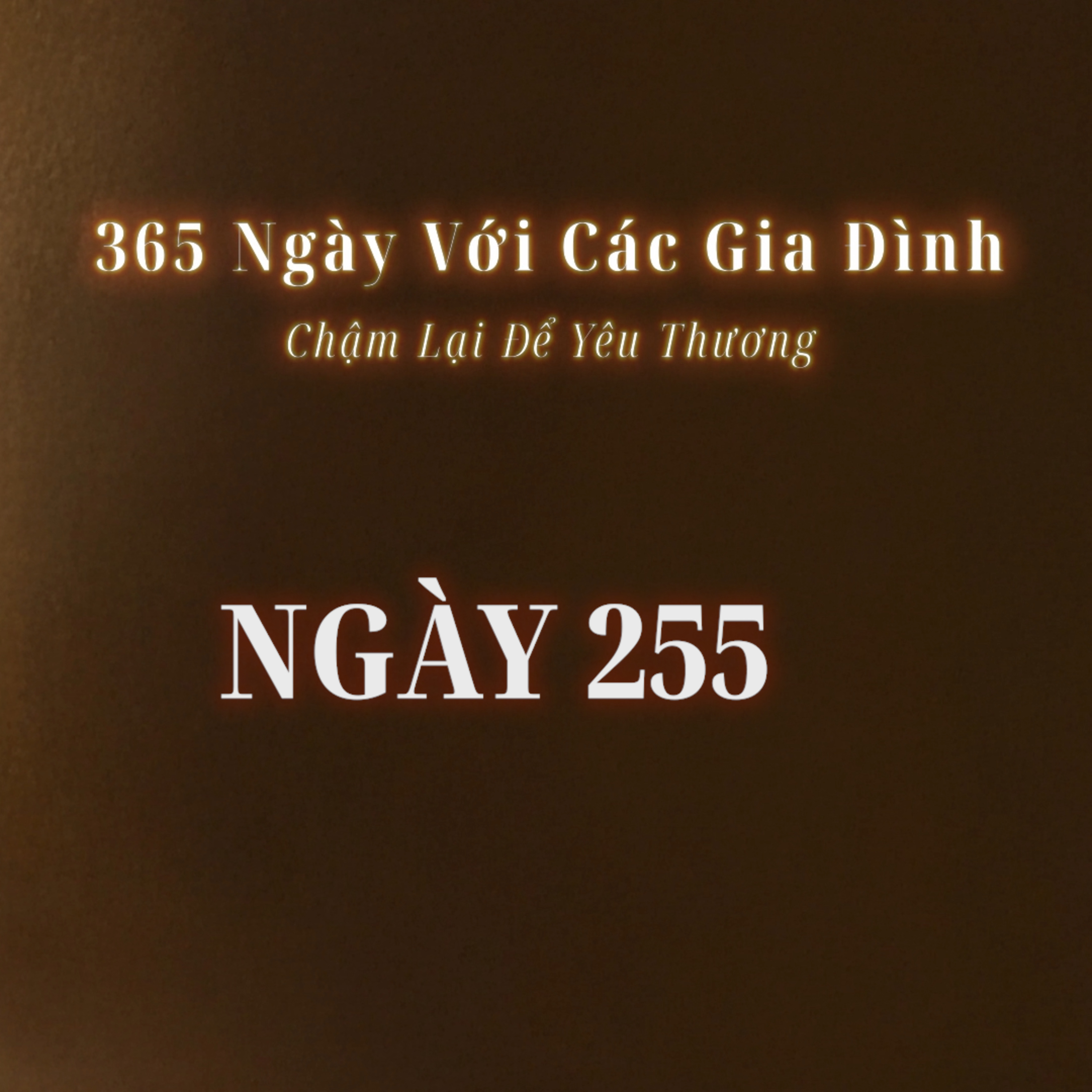 Ngày 255 | 365 NGÀY VỚI CÁC GIA ĐÌNH
