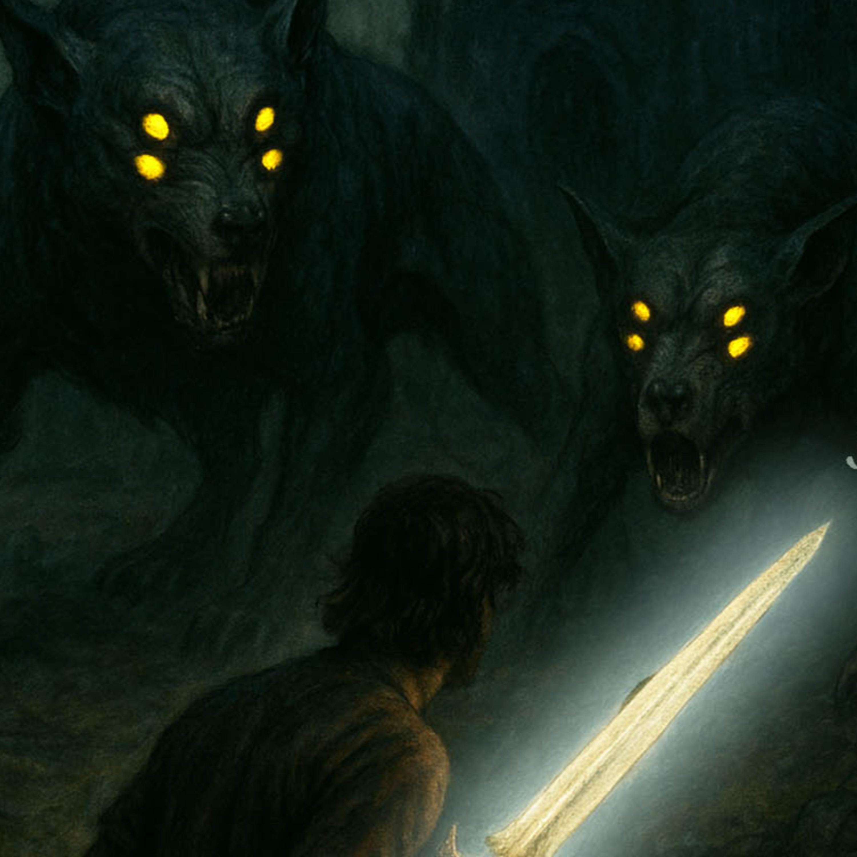 Bestias de Cuatro Ojos y Una espada Sagrada ¿ Qué mas pedimos ? | terror apocalíptico episode artwork