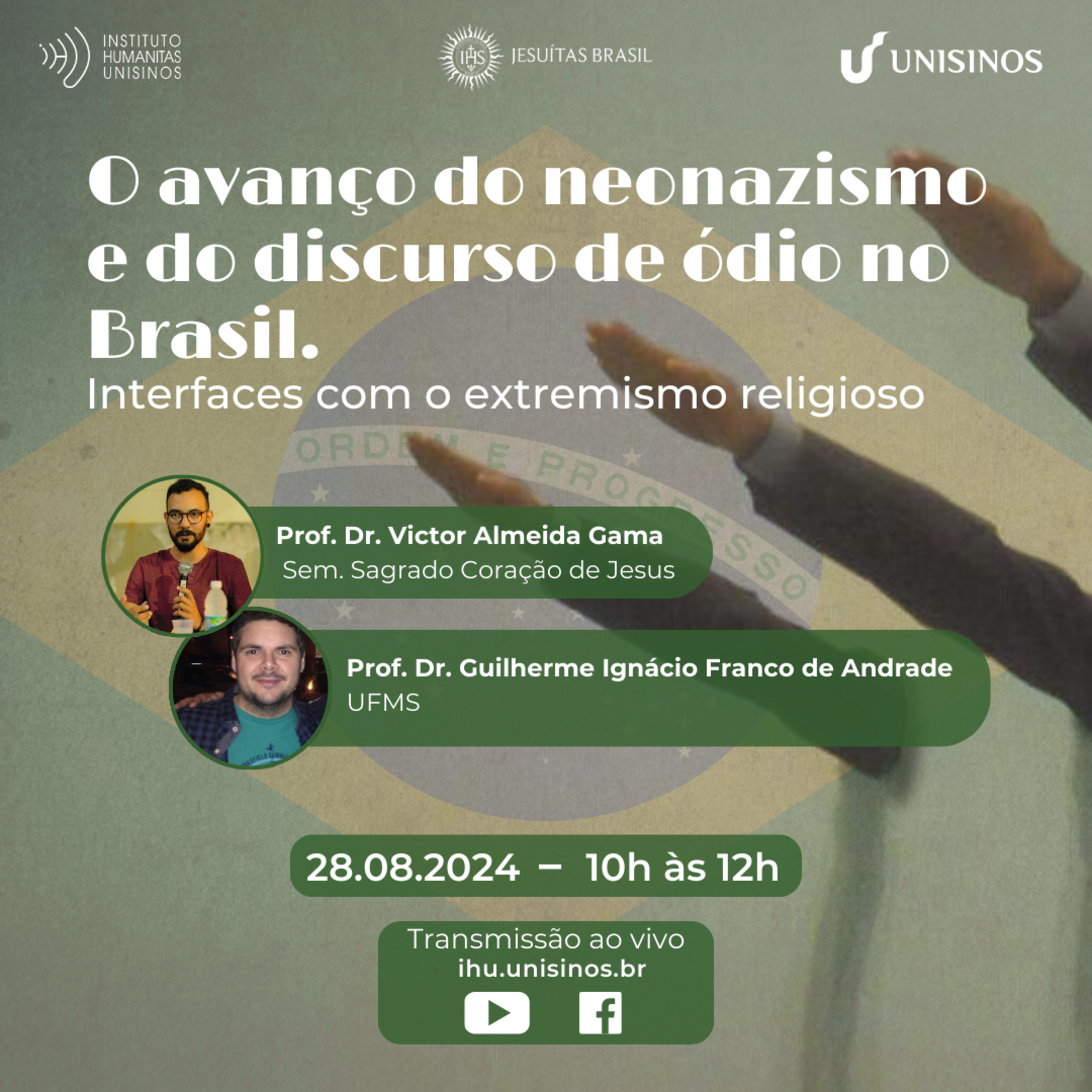 O avanço do neonazismo e do discurso de ódio no Brasil. Interfaces com o extremismo religioso episode artwork
