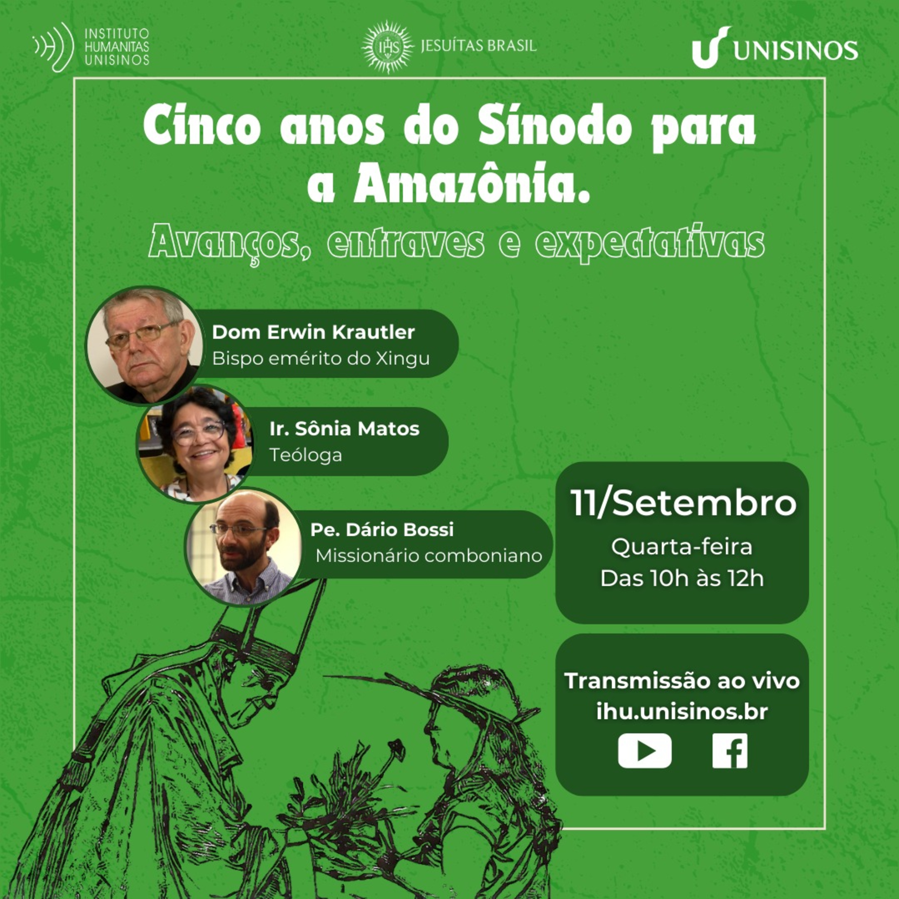 Cinco anos do Sínodo para a Amazônia. Avanços, entraves e expectativas episode artwork