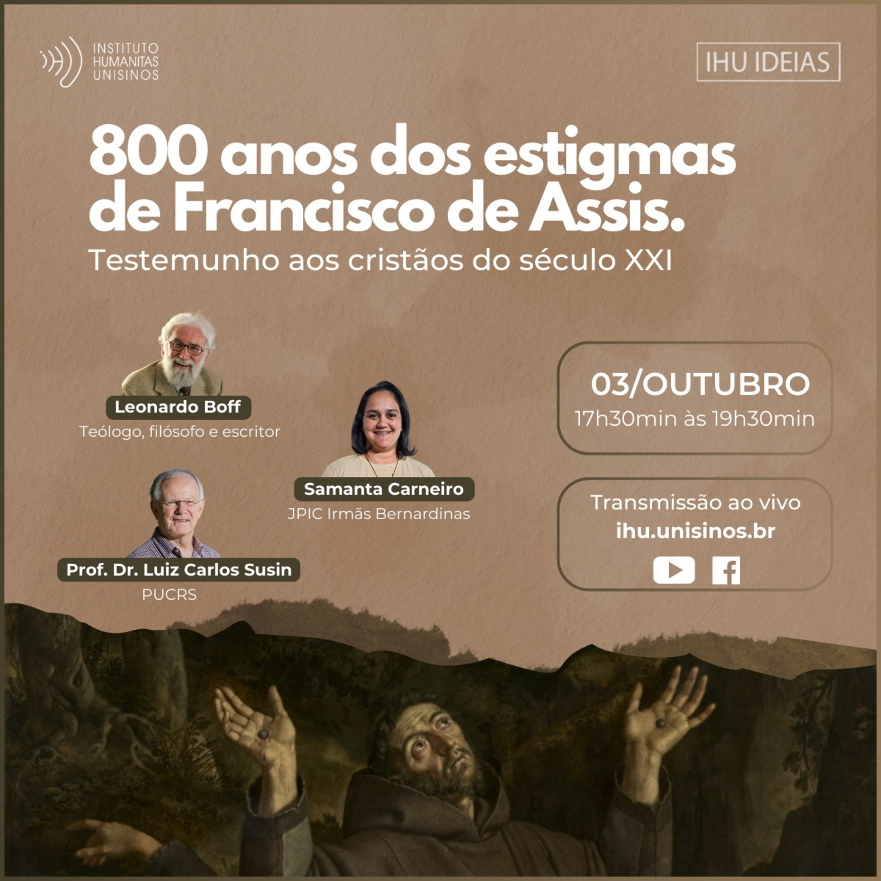 800 anos dos estigmas de Francisco de Assis. Testemunho aos cristãos do século XXI episode artwork