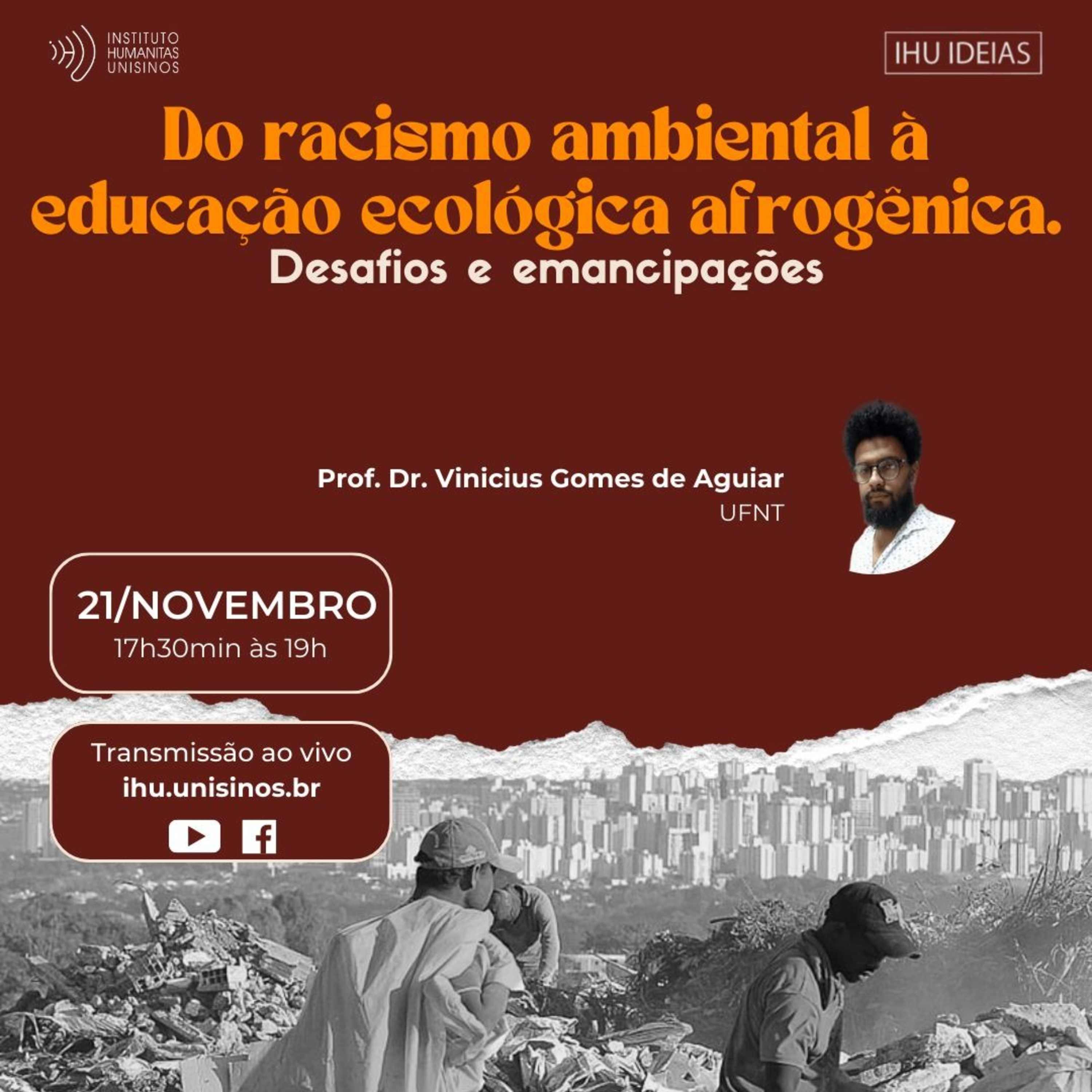 Do racismo ambiental à educação ecológica afrogênica. Desafios e emancipações episode artwork