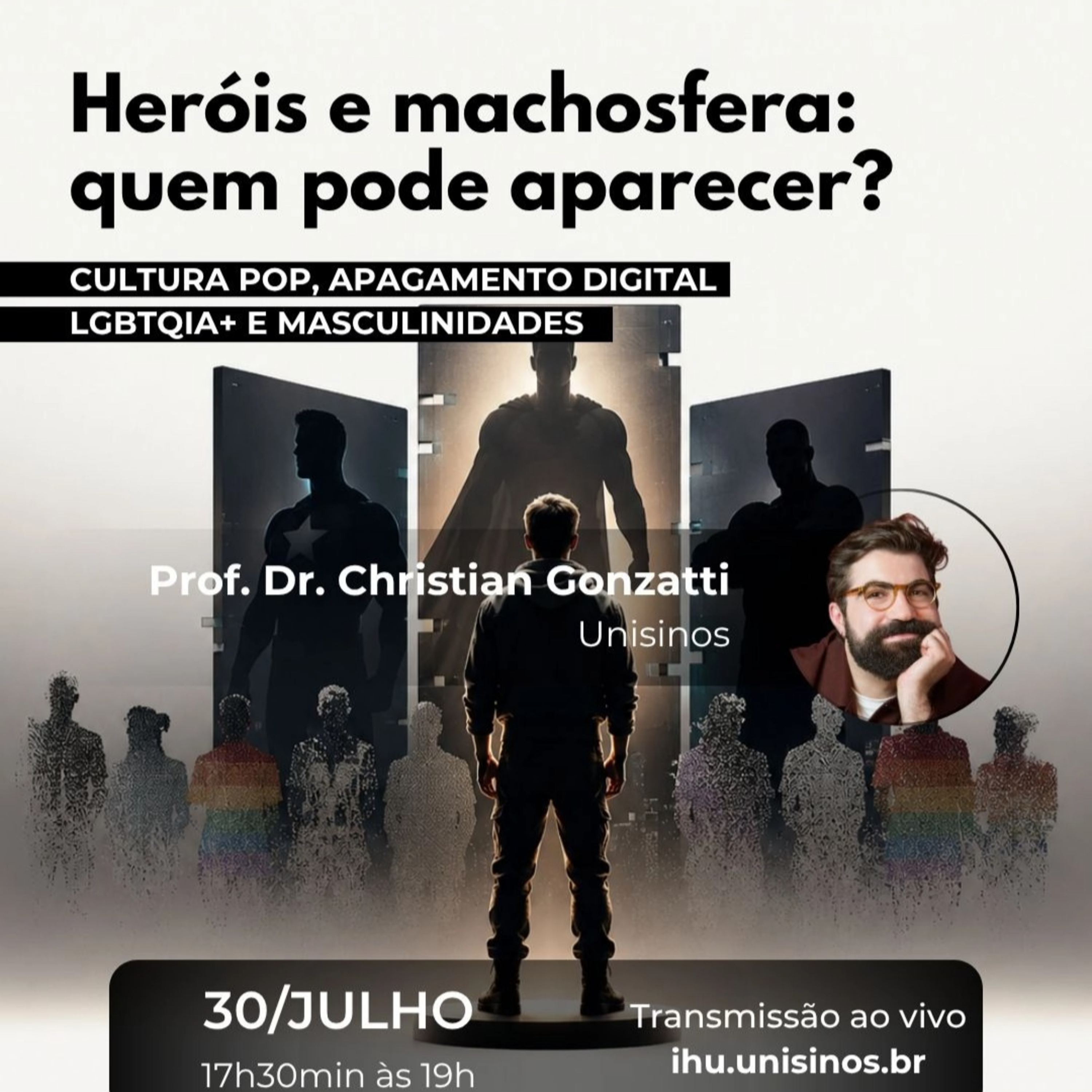 Heróis e machosfera: quem pode aparecer? Cultura pop, apagamento digital LGBTQIA+ e masculinidades episode artwork
