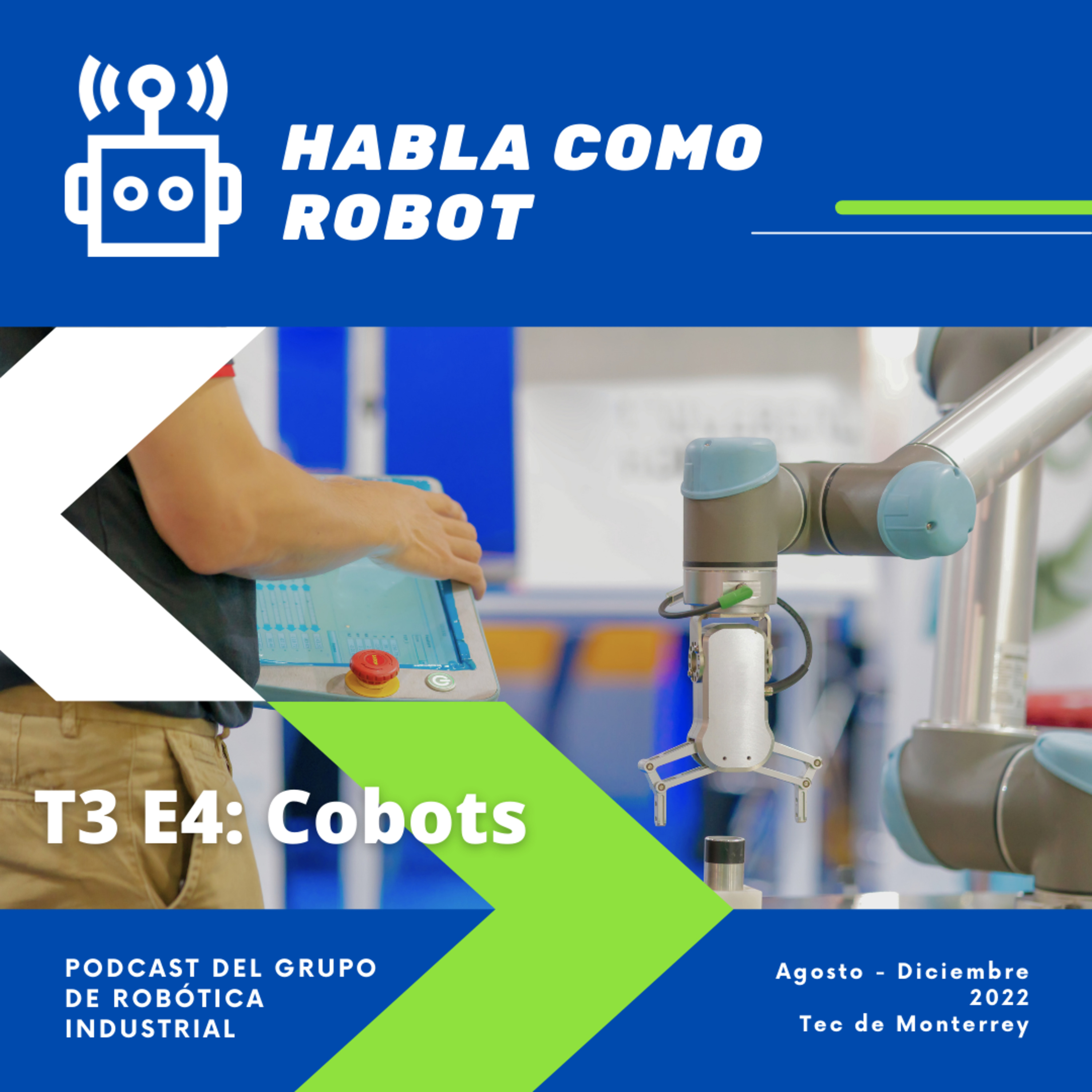 T3 E4. Cobots episode artwork