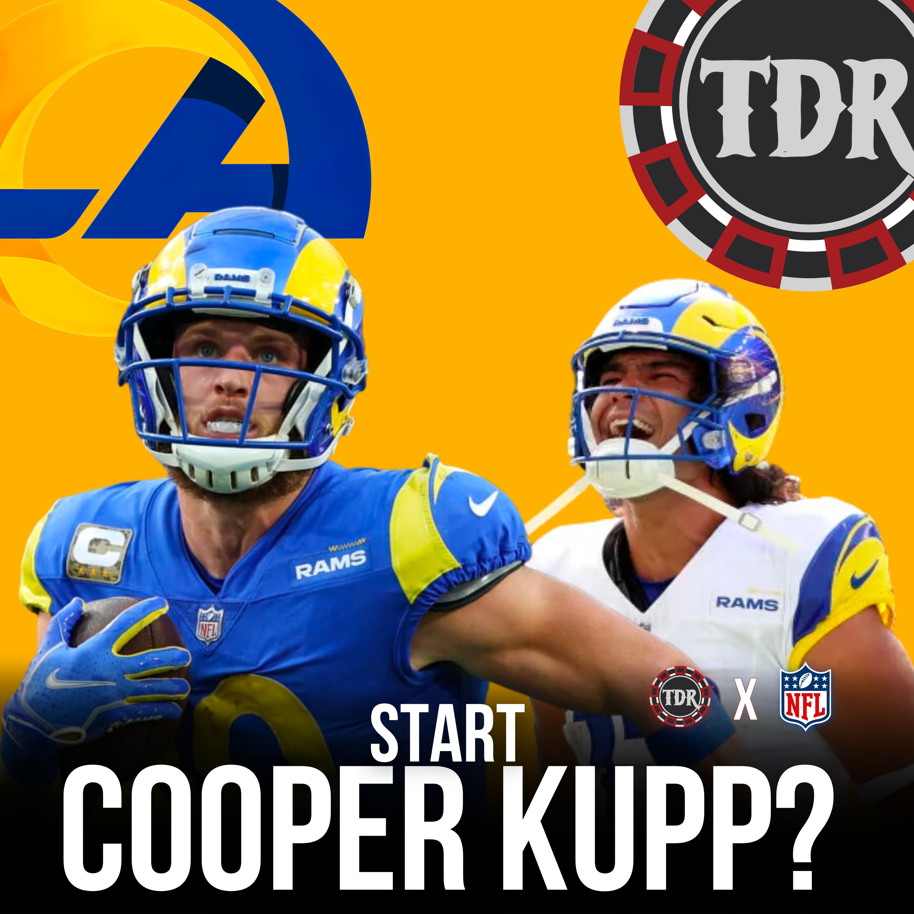 TDR x NFL Show: Should You Start Cooper Kupp? | 2023 Fantasy Football episode artwork