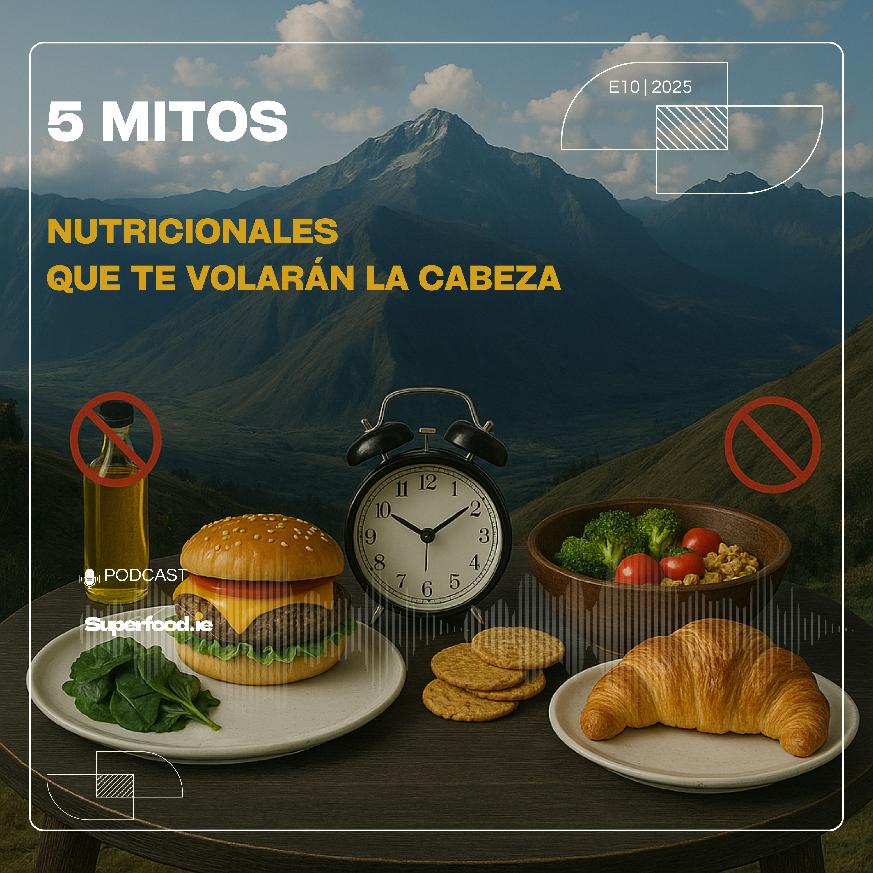 5 MITOS ALIMENTICIOS ¡Cambiarán la forma en que pensabas!!! episode artwork