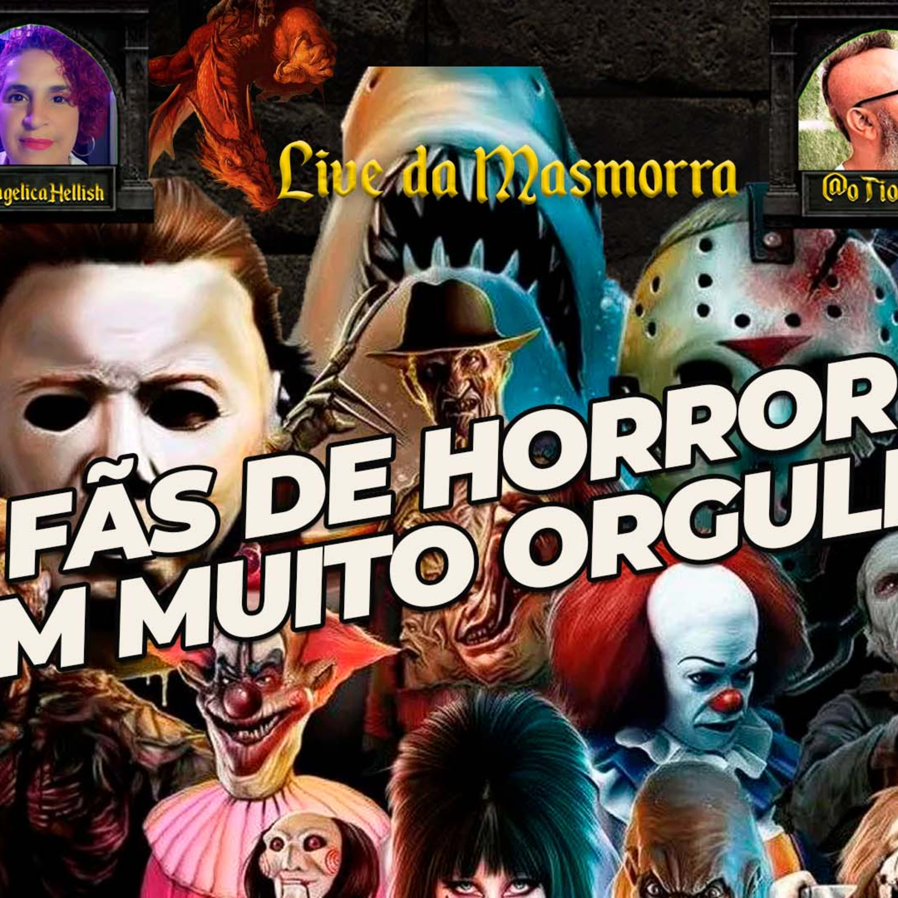 TERROR É UM DOS MELHORES E MAIS HONESTOS GÊNEROS! | Cortes da Live episode artwork