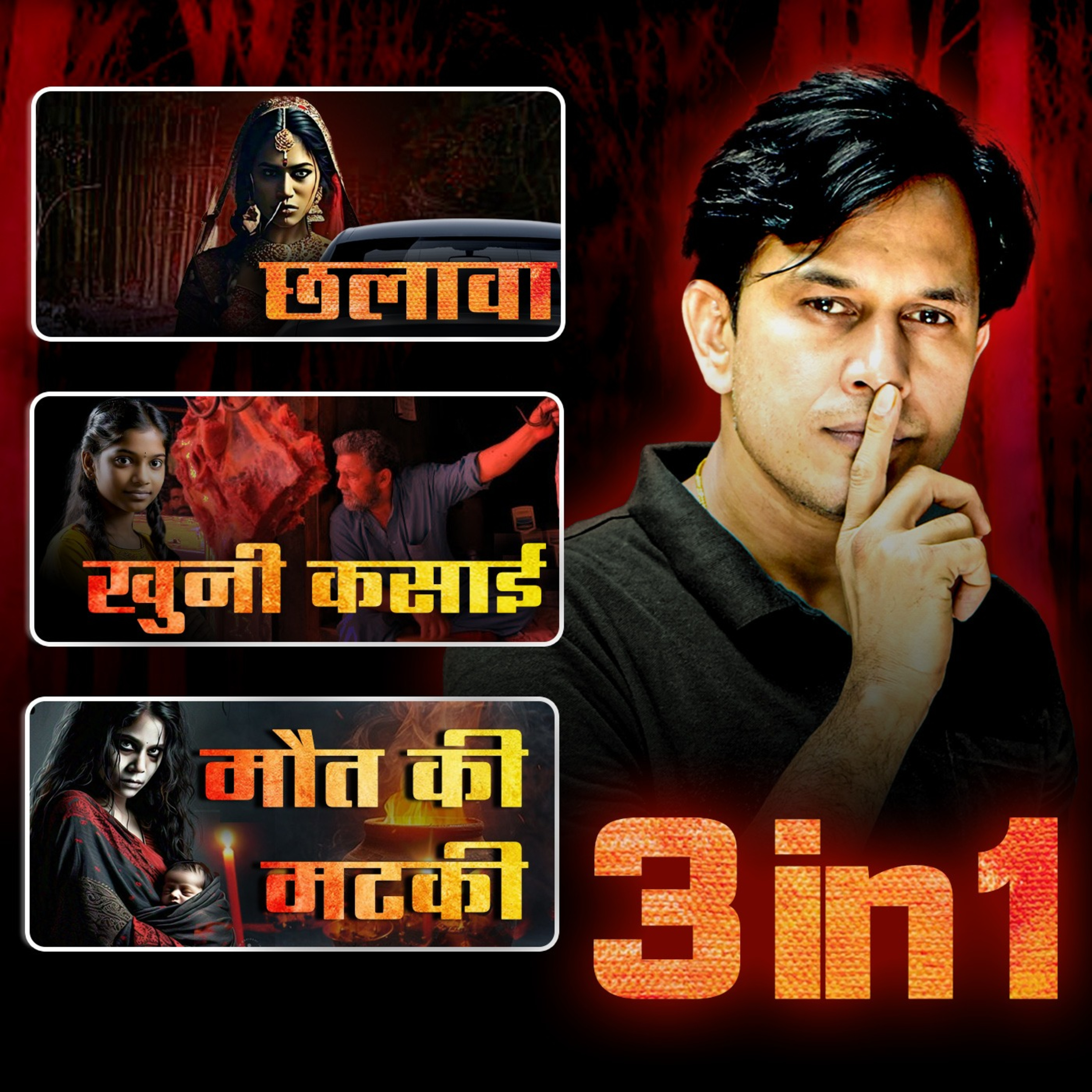 3 भयानक डरावनी कहानियाँ 😱 Horror Stories in Hindi | डरावनी कहानी episode artwork