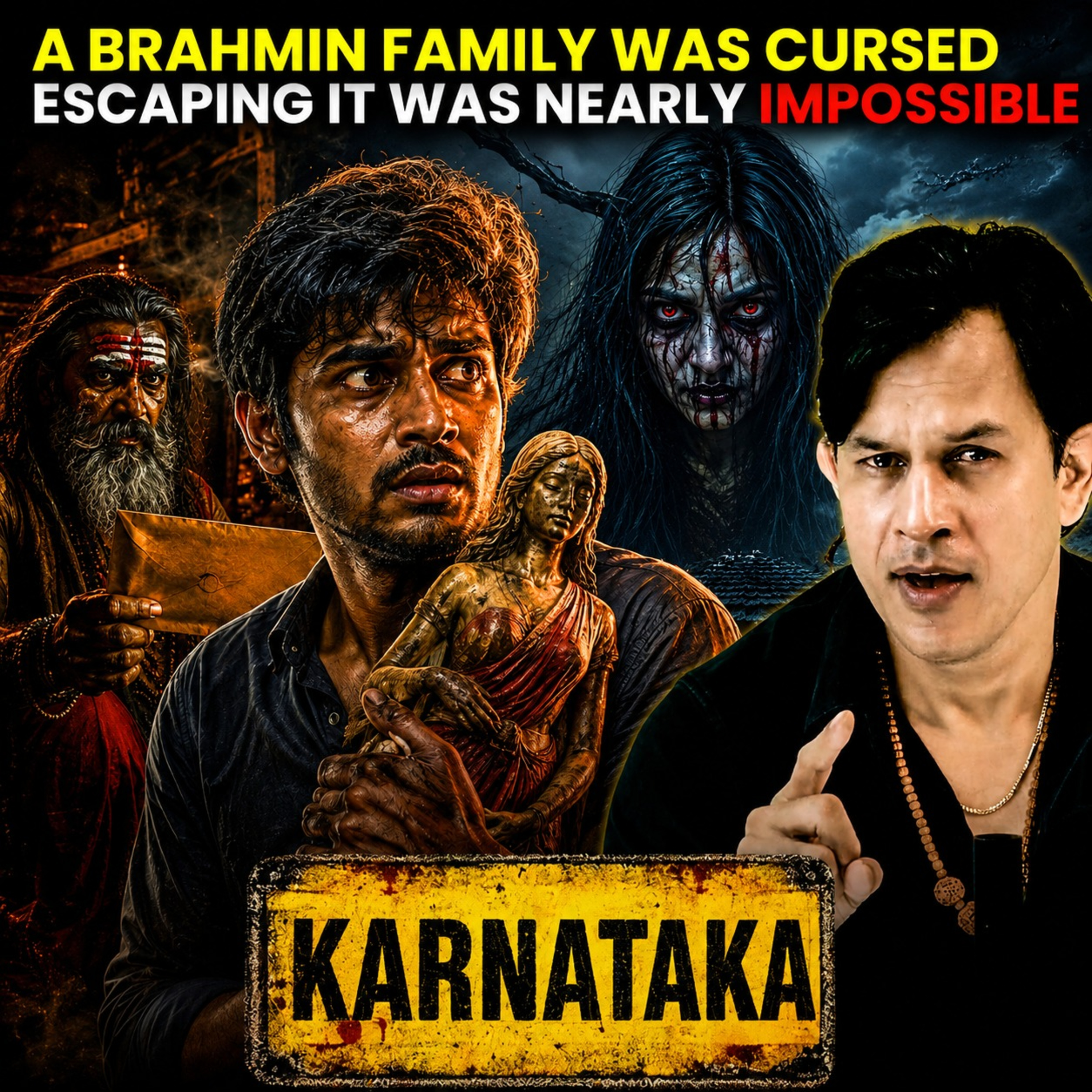 Brahmin Boy Faced a Giant Cobra + Family’s Terrifying Curse | Karnataka Real Horror Story