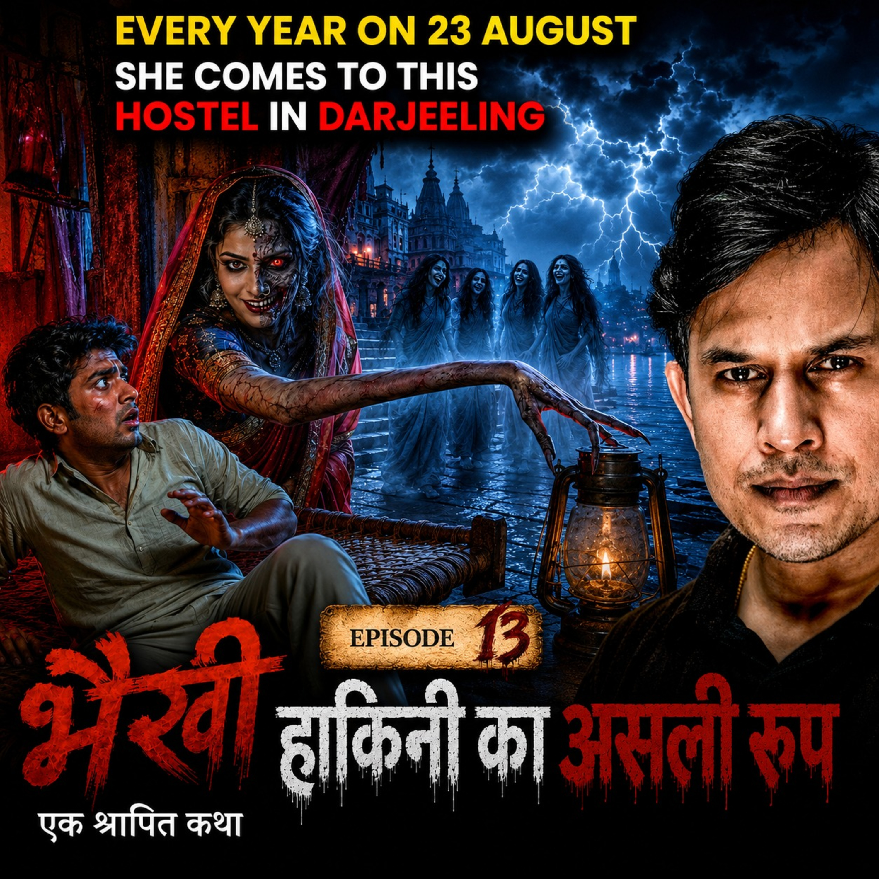 Hakini Ki Haqeeqat | Bhairavi Episode 13 | Kashi Ghat Horror @PrinceSinghStories 