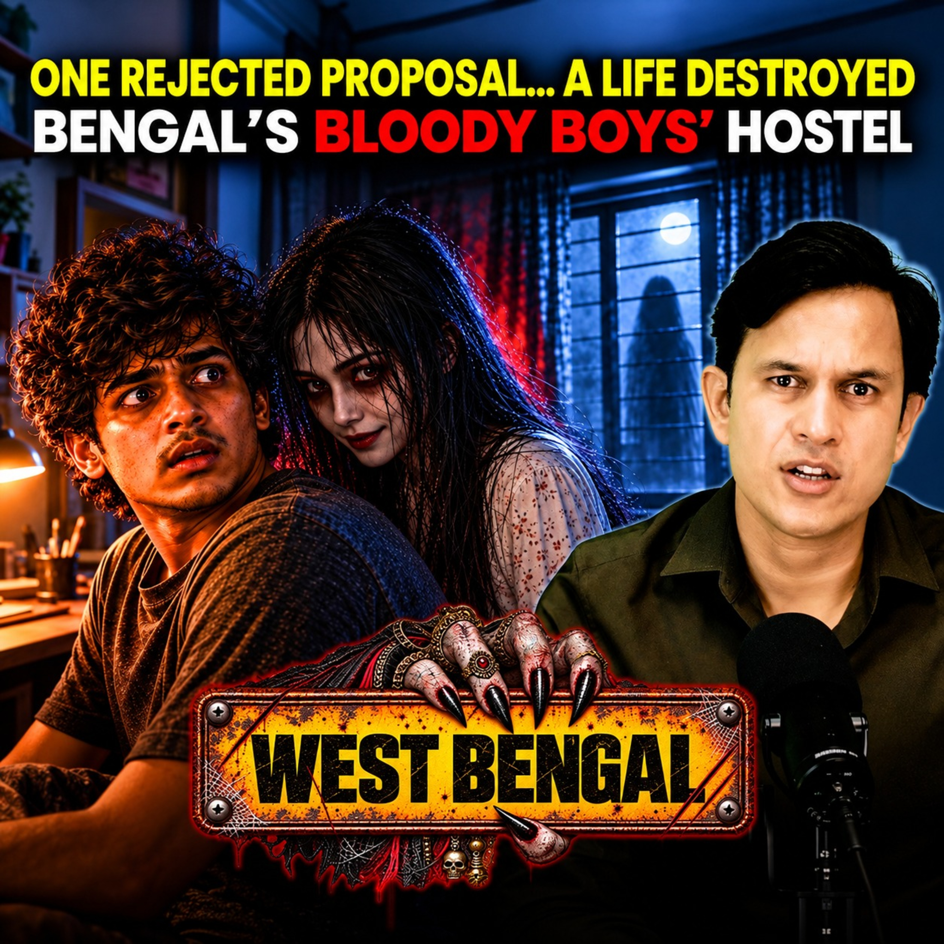 Bengal Student’s Hostel Nightmare After Rejecting a Proposal | Real Horror Story