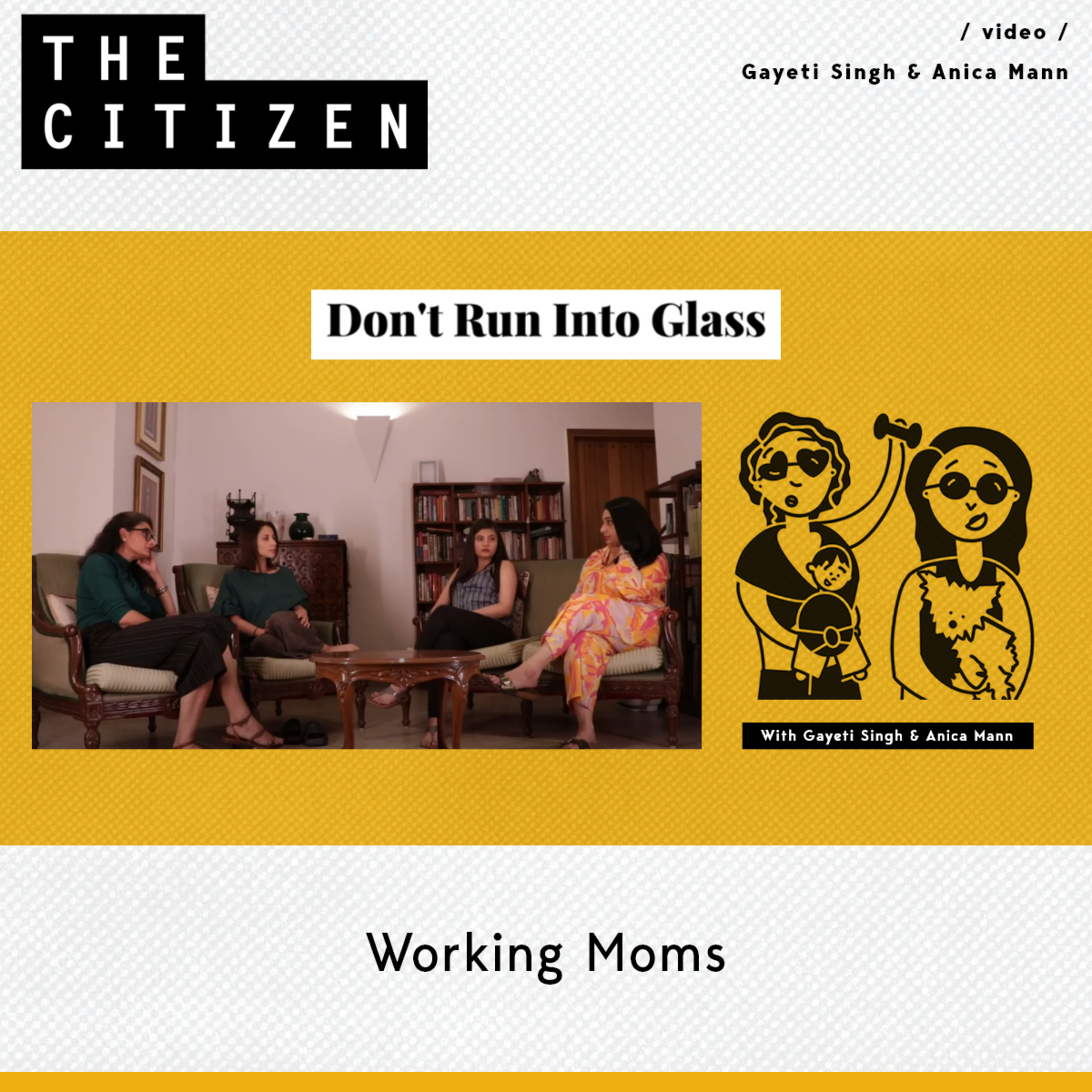 Don’t Run Into Glass : Working Moms