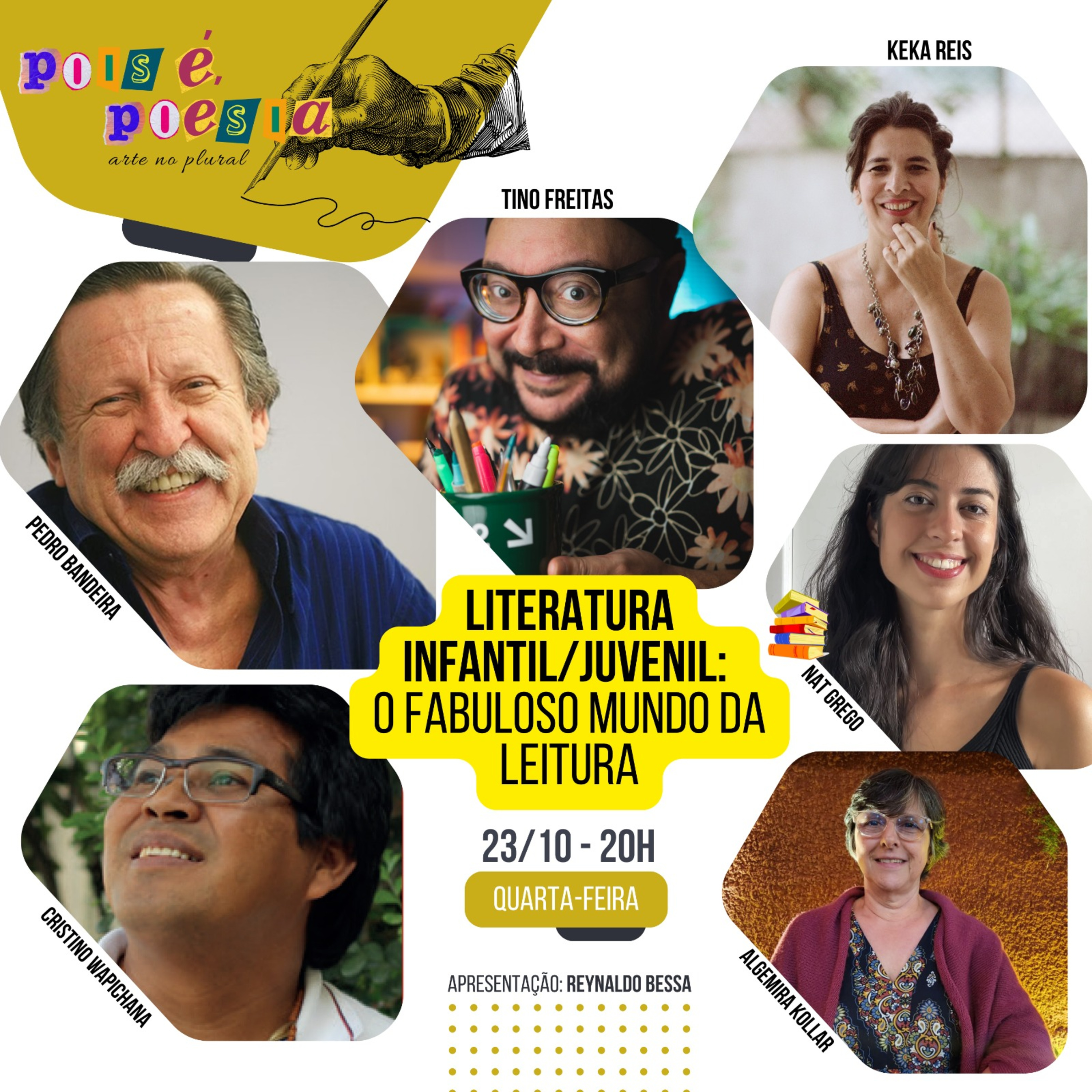 #314 #HOJEPOD Pois é, Poesia traz especial para o mês das crianças episode artwork