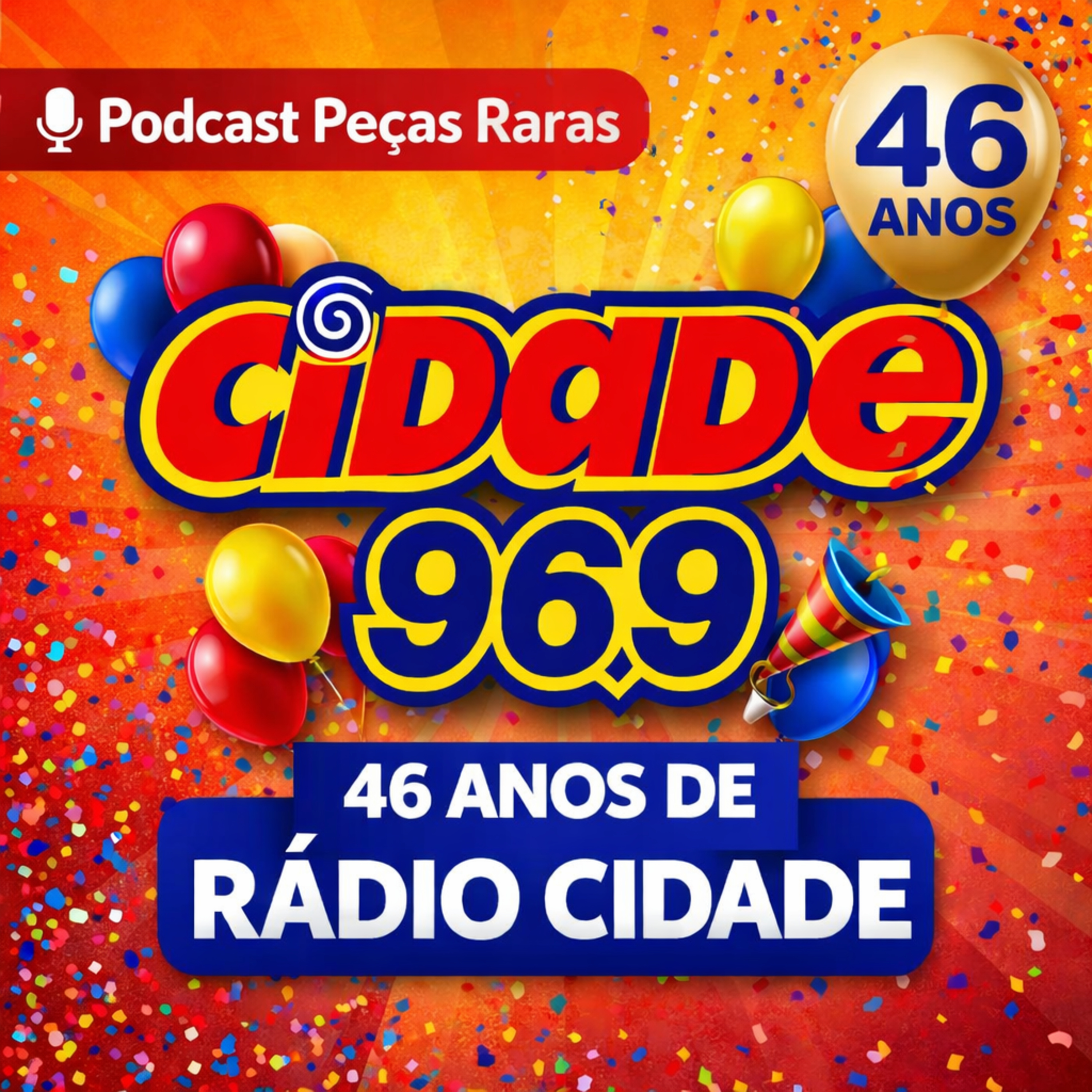 #387 Rádio Cidade FM 96,9 São Paulo - 46 anos episode artwork