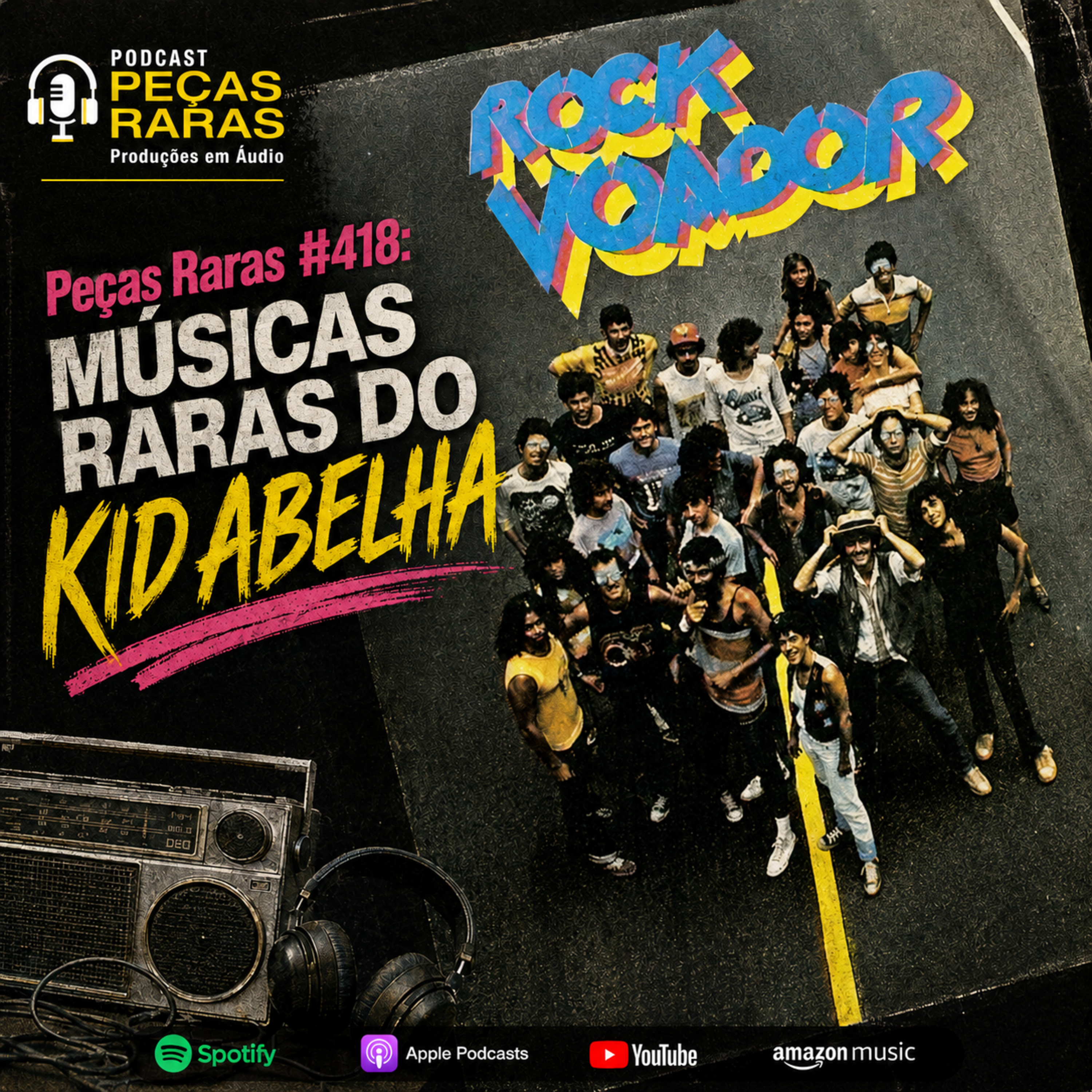 #418 Dia Mundial do Rock e músicas raras do Kid Abelha episode artwork