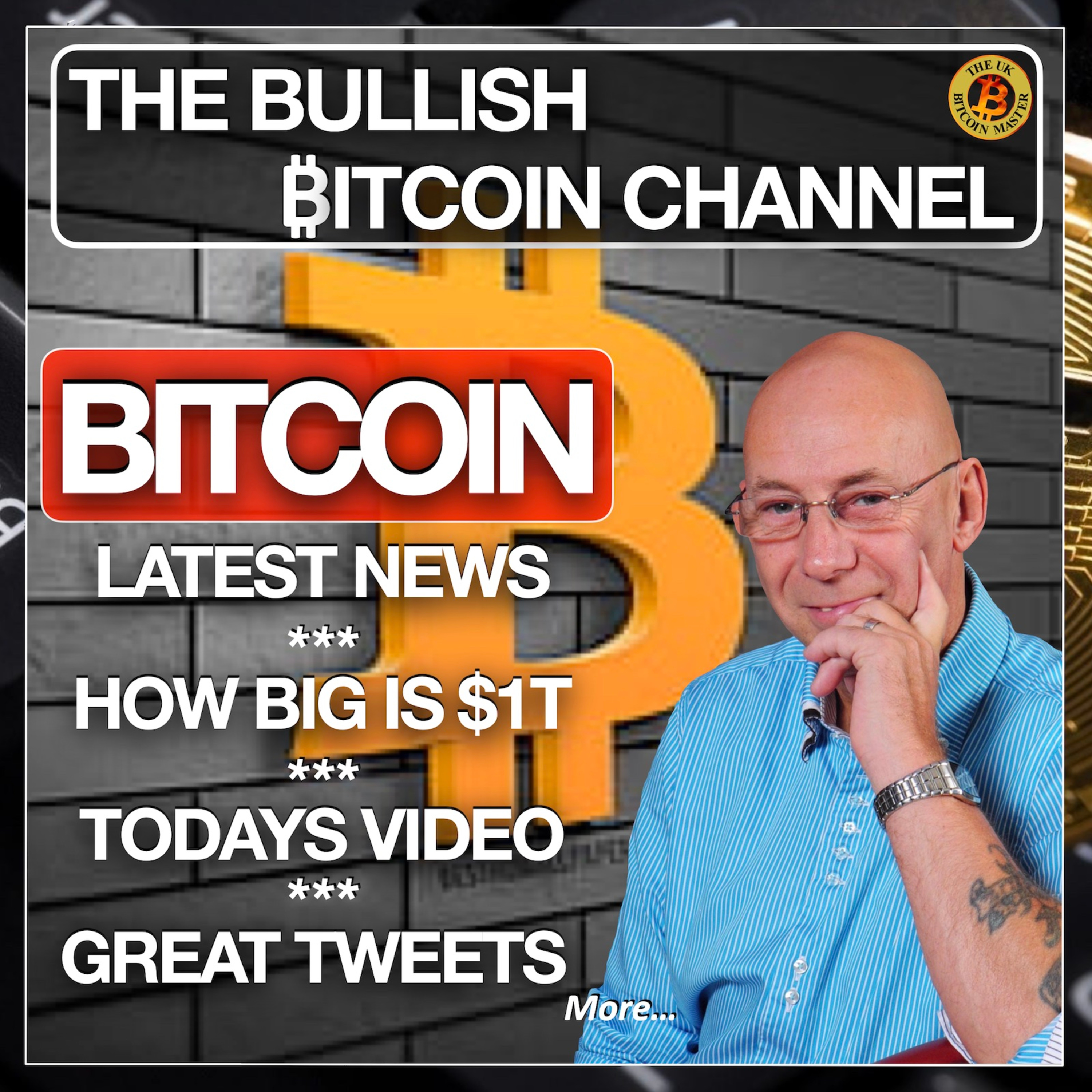 Bitcoin News - How big is $1T - Great Tweets - Todays Video… On The Bullish ₿itcoin Channel (Ep 553)