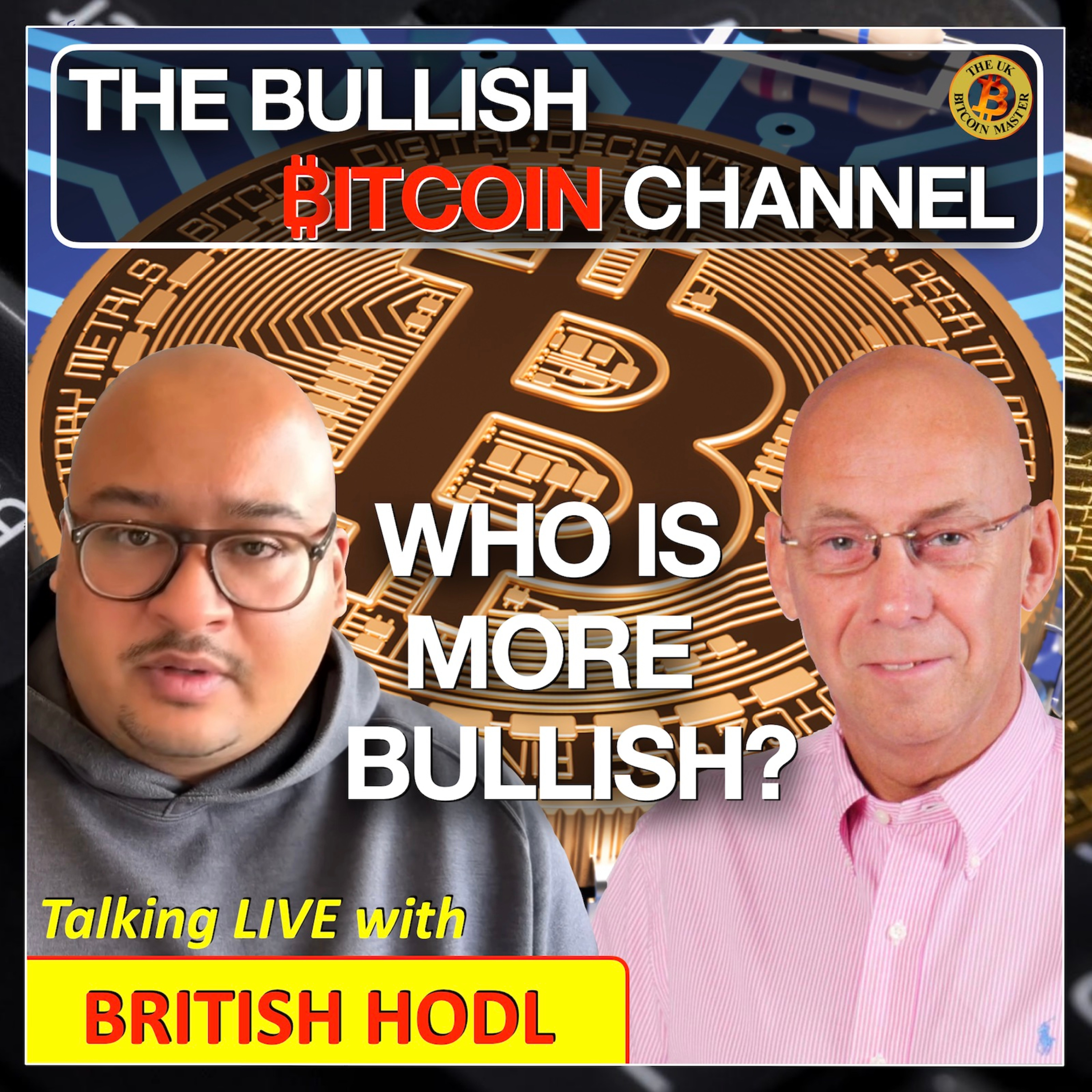 Talking Bitcoin ‘LIVE’ with the mega bullish BRITISH HODL… On The Bullish ₿itcoin Channel (Ep 562)