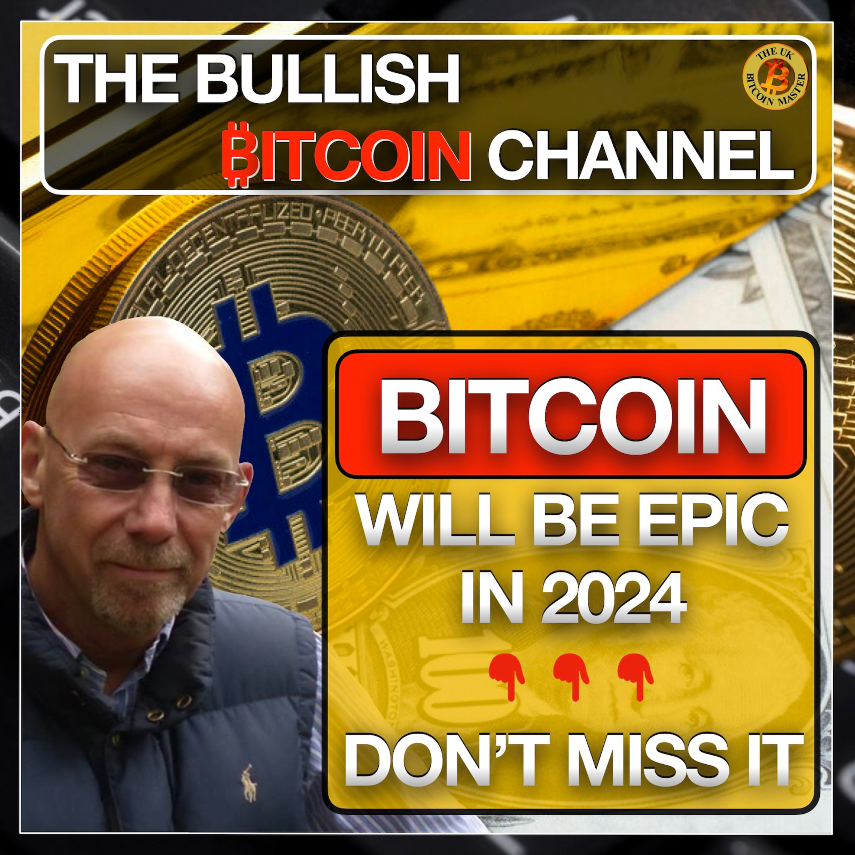 Bitcoin in 2024 is going to be epic so strap yourself in… On The Bullish ₿itcoin Channel (Ep 580)