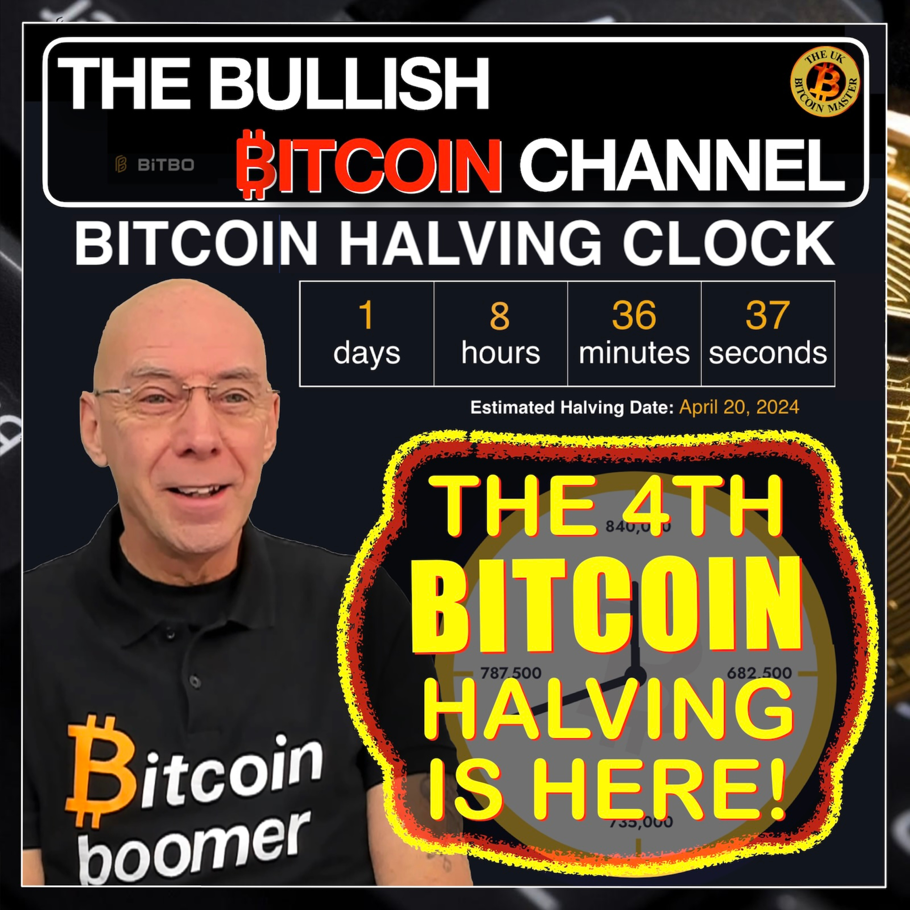 🇬🇧 BITCOIN’s 4th Halving is upon us and at that point BITCOIN becomes harder than Gold!!! (Ep 612) 🚀