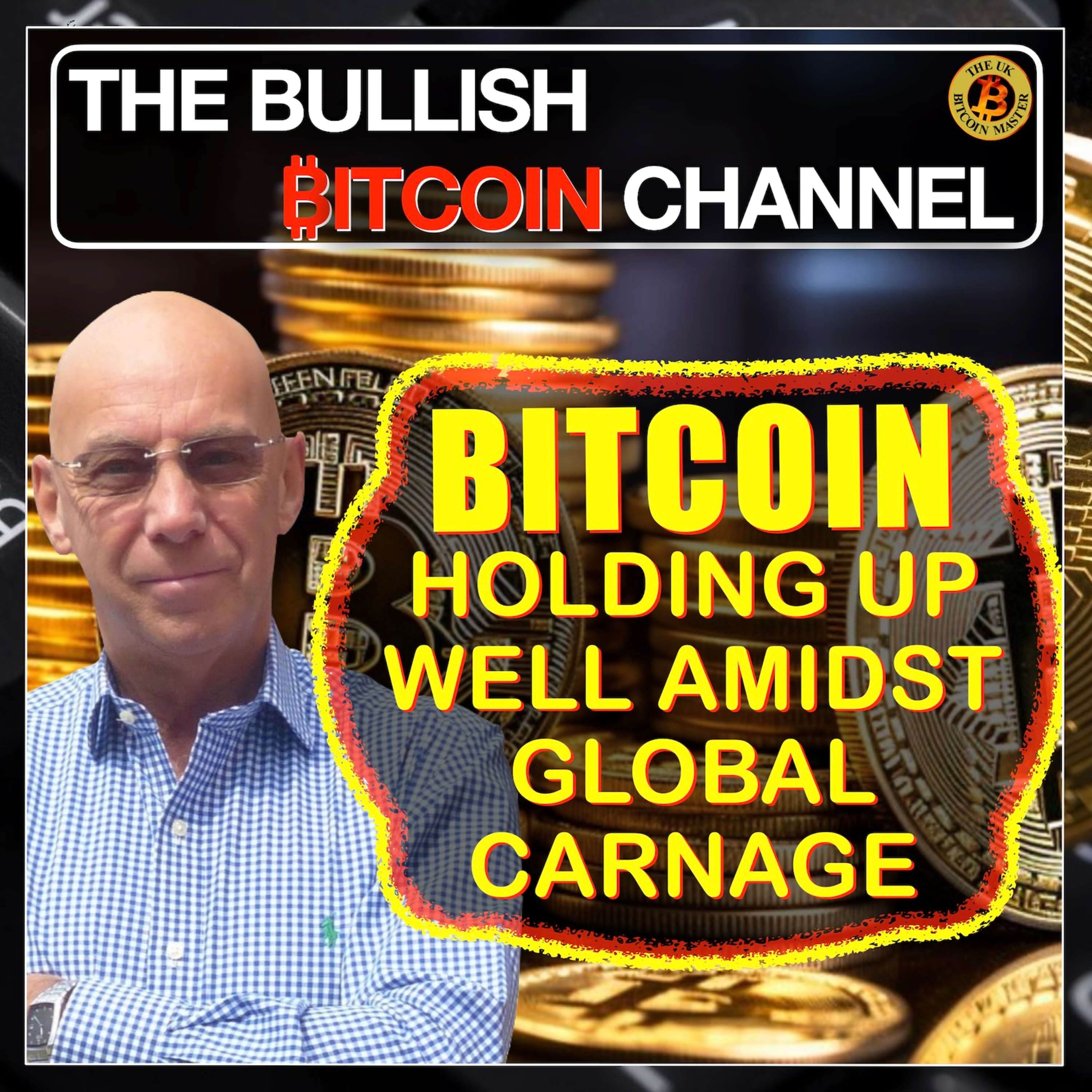 🇬🇧 BITCOIN really strong and holding up really well amidst global carnage!! (Ep 644) 🚀