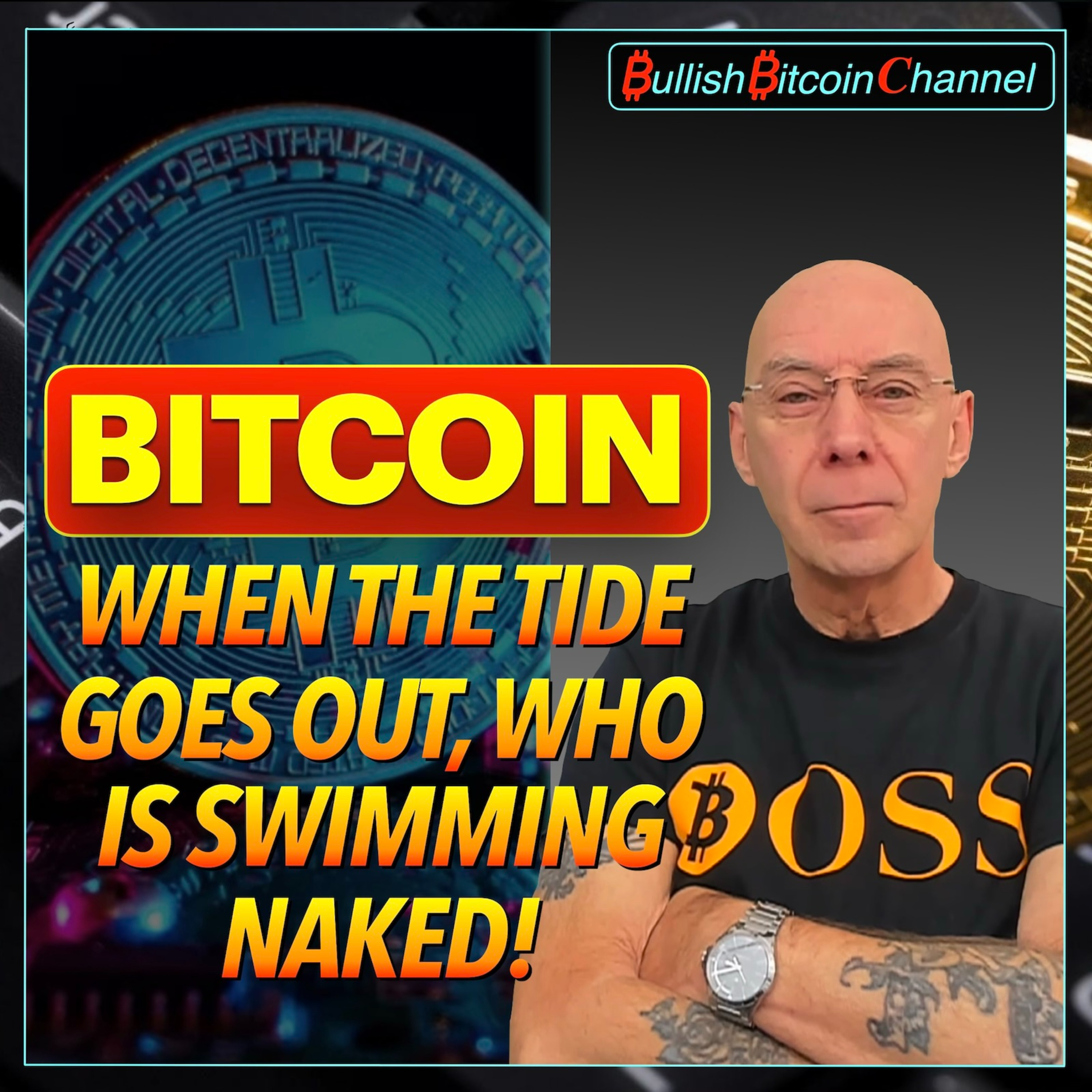 🇬🇧 BITCOIN | When the tide goes out who is swimming naked? (Ep 806) 🚀