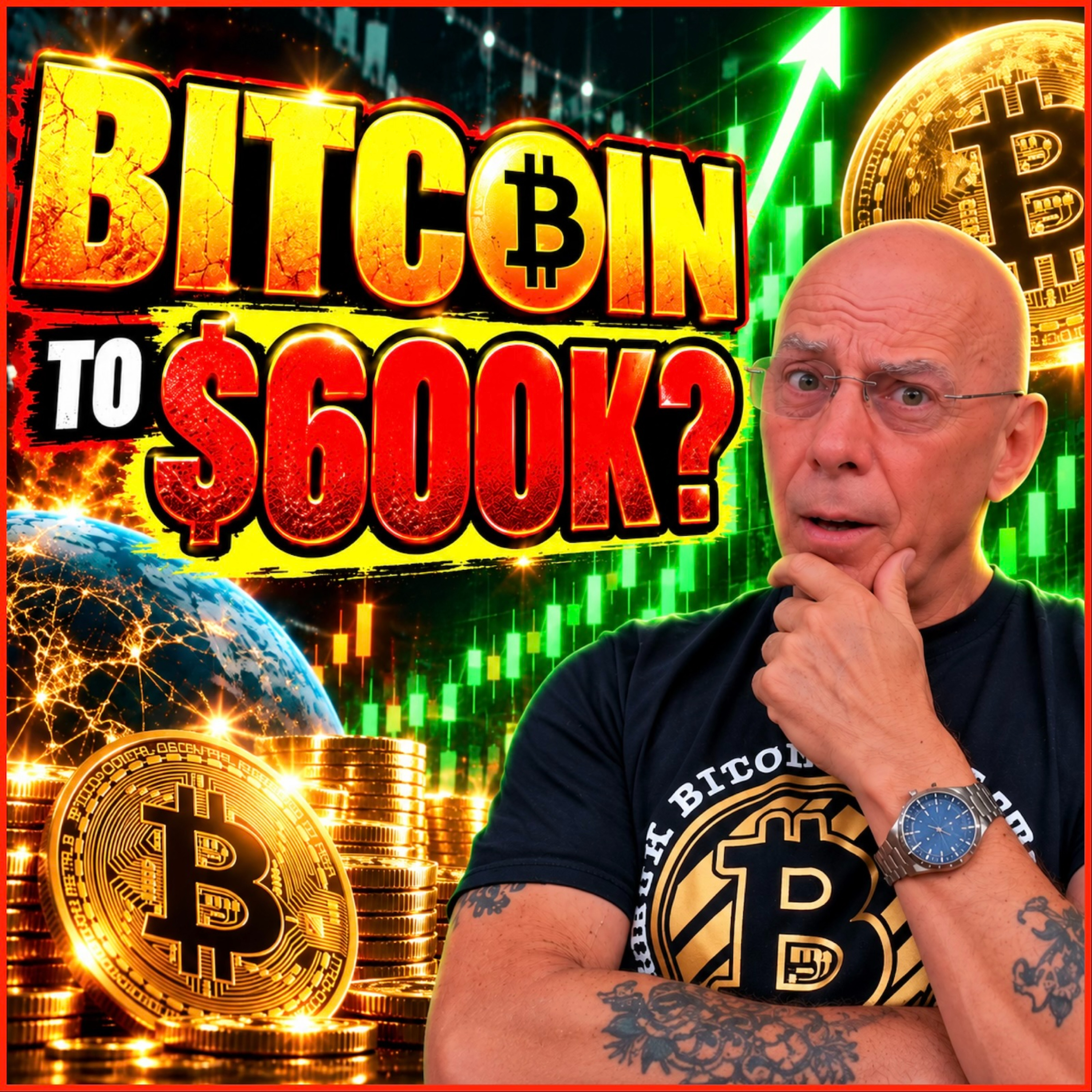 🇬🇧 BITCOIN | Could we see a $600k Bitcoin? (Ep 852) 🚀