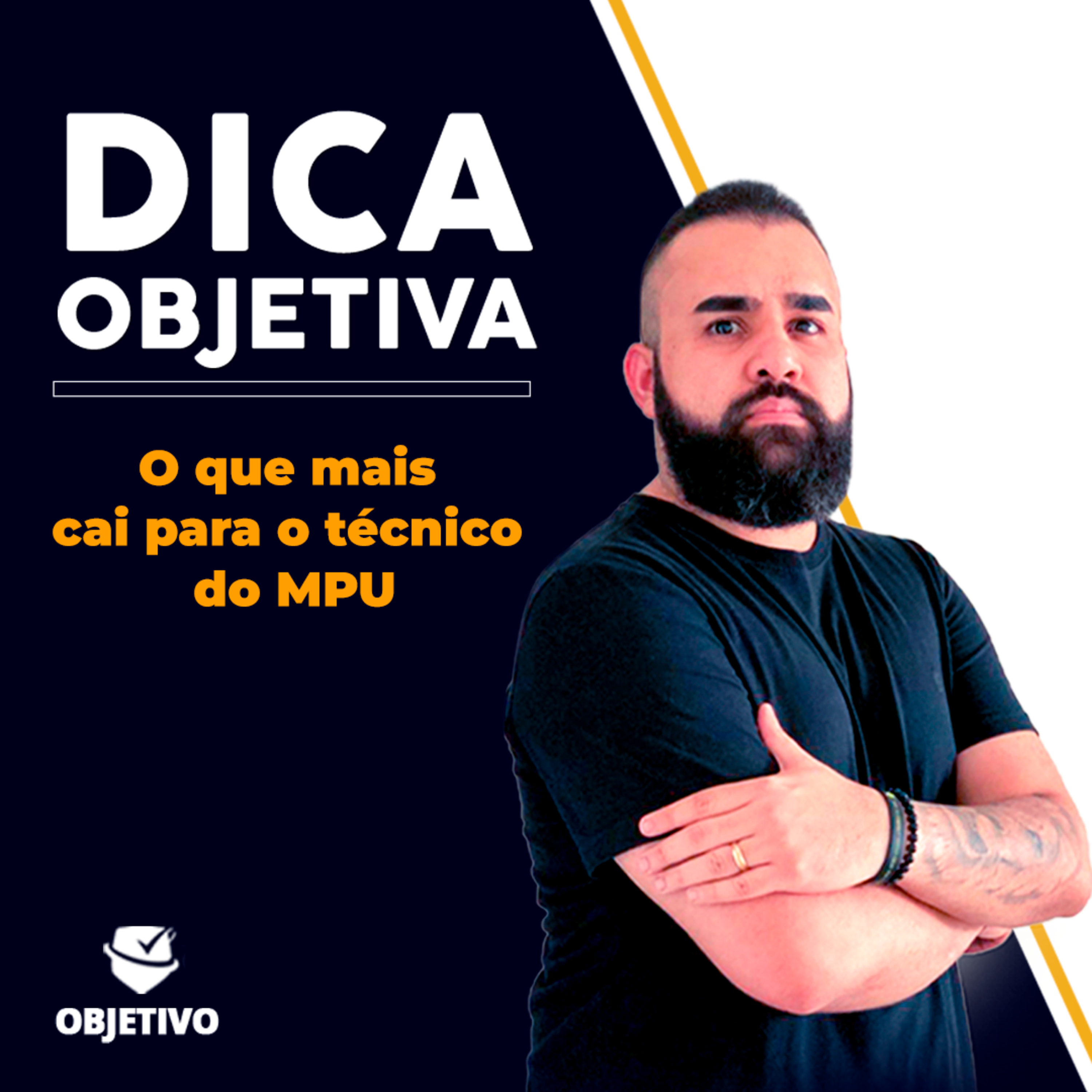 DICA OBJETIVA | O que mais cai para o técnico do MPU - Prof. Lucas Neto. episode artwork