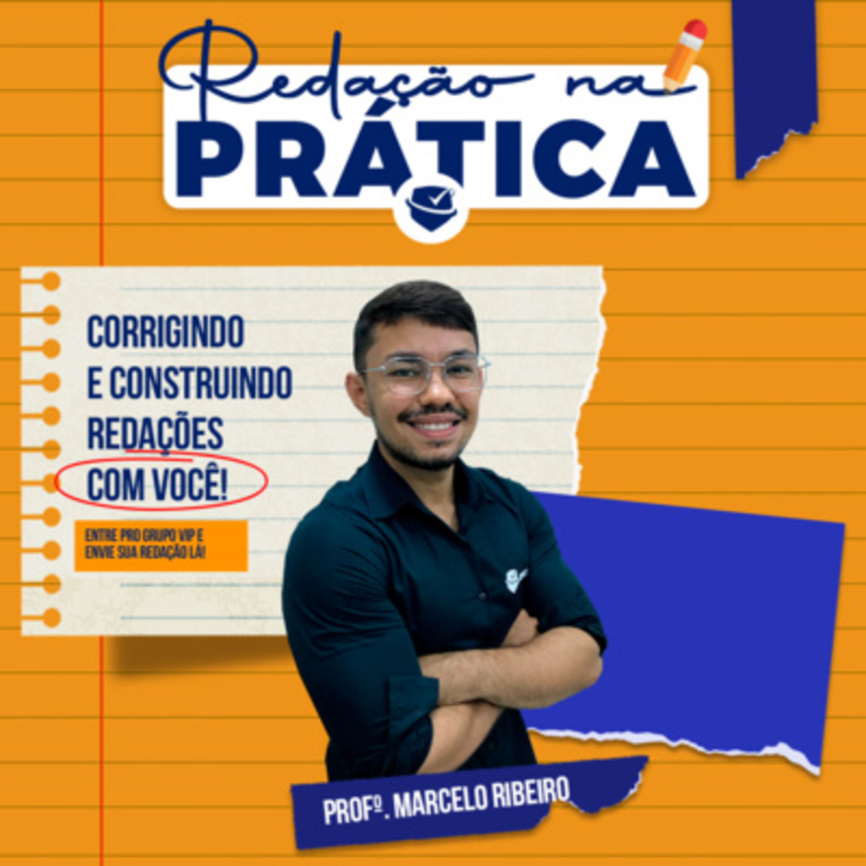 Redação na Prática | Corrigindo e Construindo REDAÇÕES com VOCÊ! episode artwork