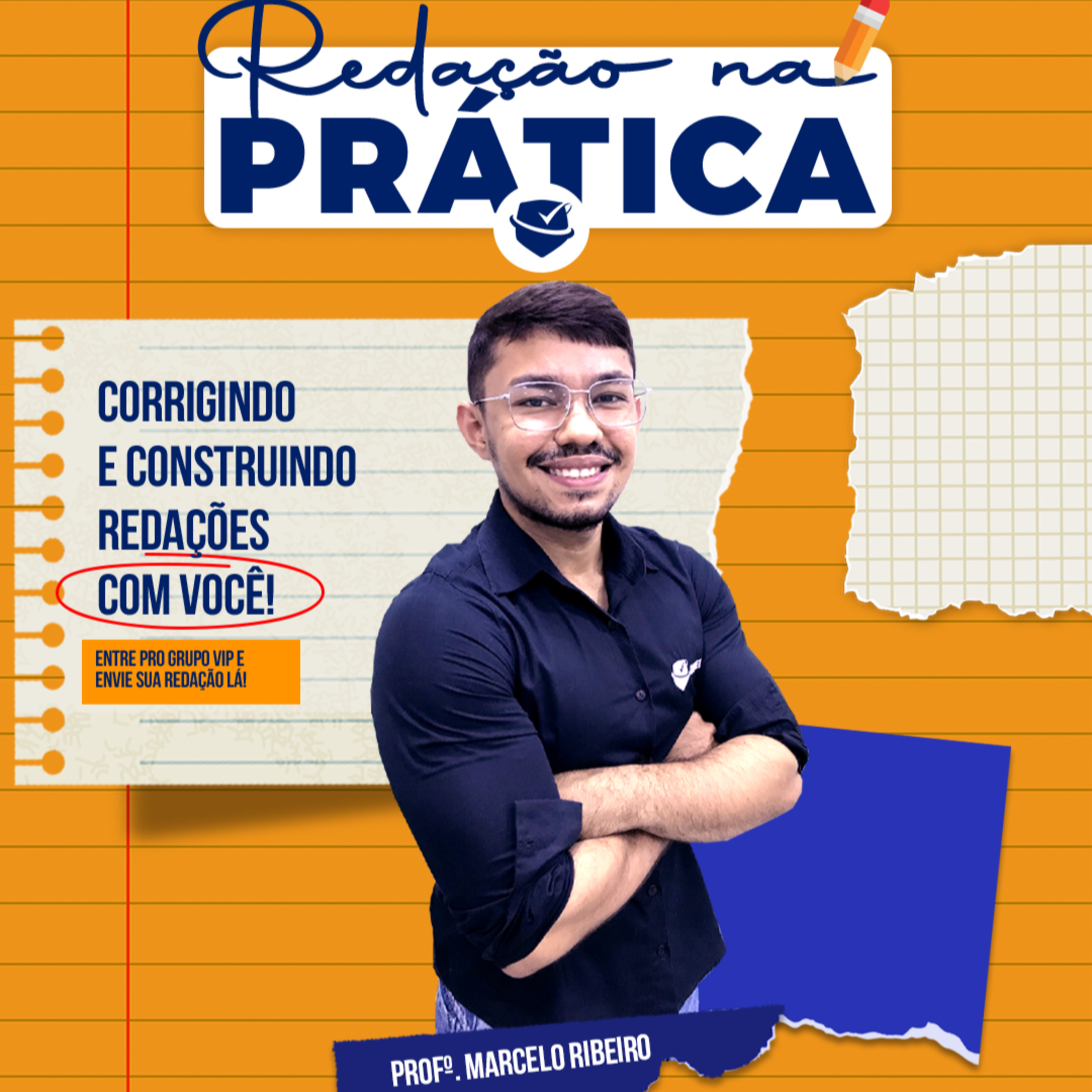 Redação na Prática | Corrigindo e Construindo REDAÇÕES com VOCÊ! episode artwork