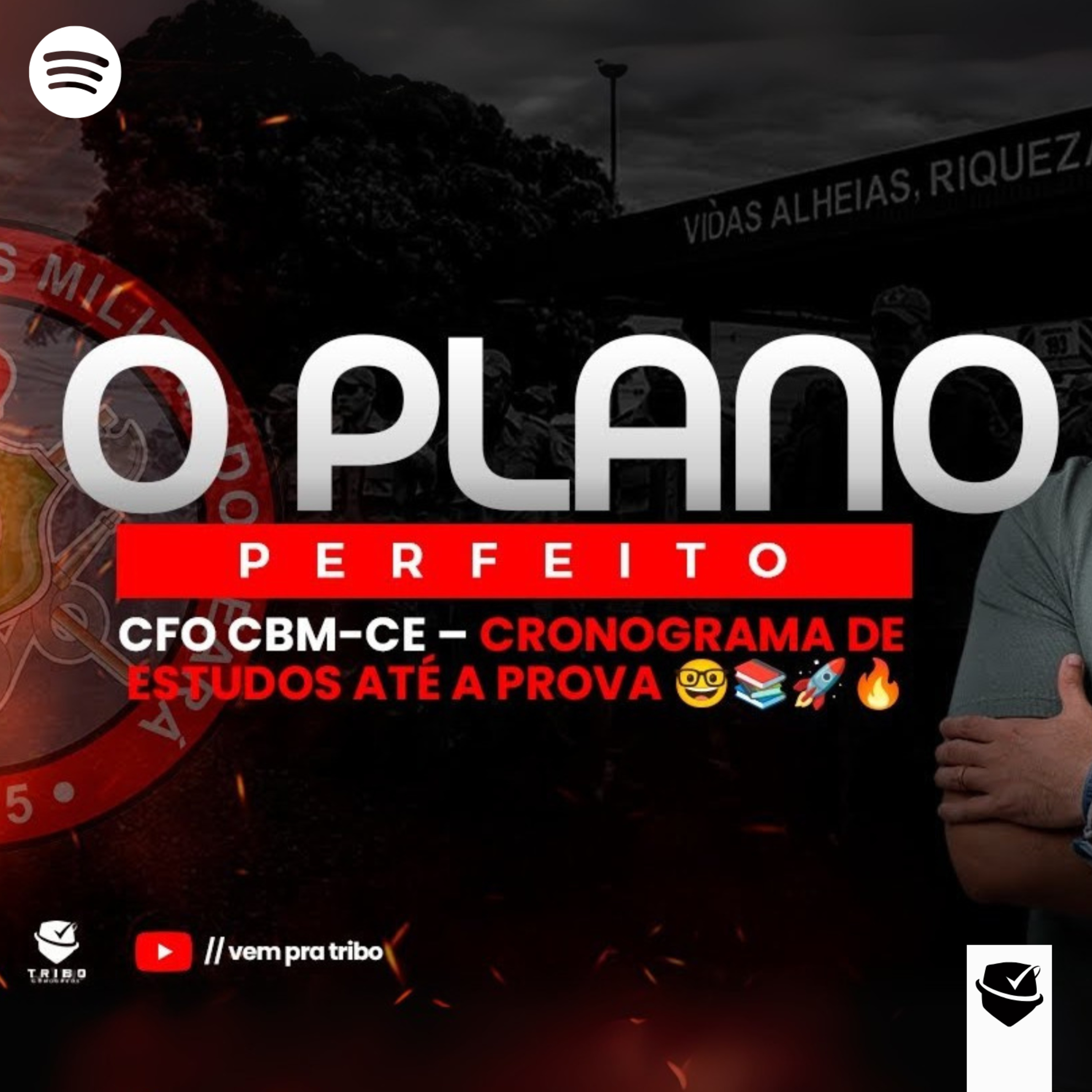 O PLANO PERFEITO - CFO CBM-CE – CRONOGRAMA DE ESTUDOS ATÉ A PROVA 🤓📚🚀🔥 episode artwork